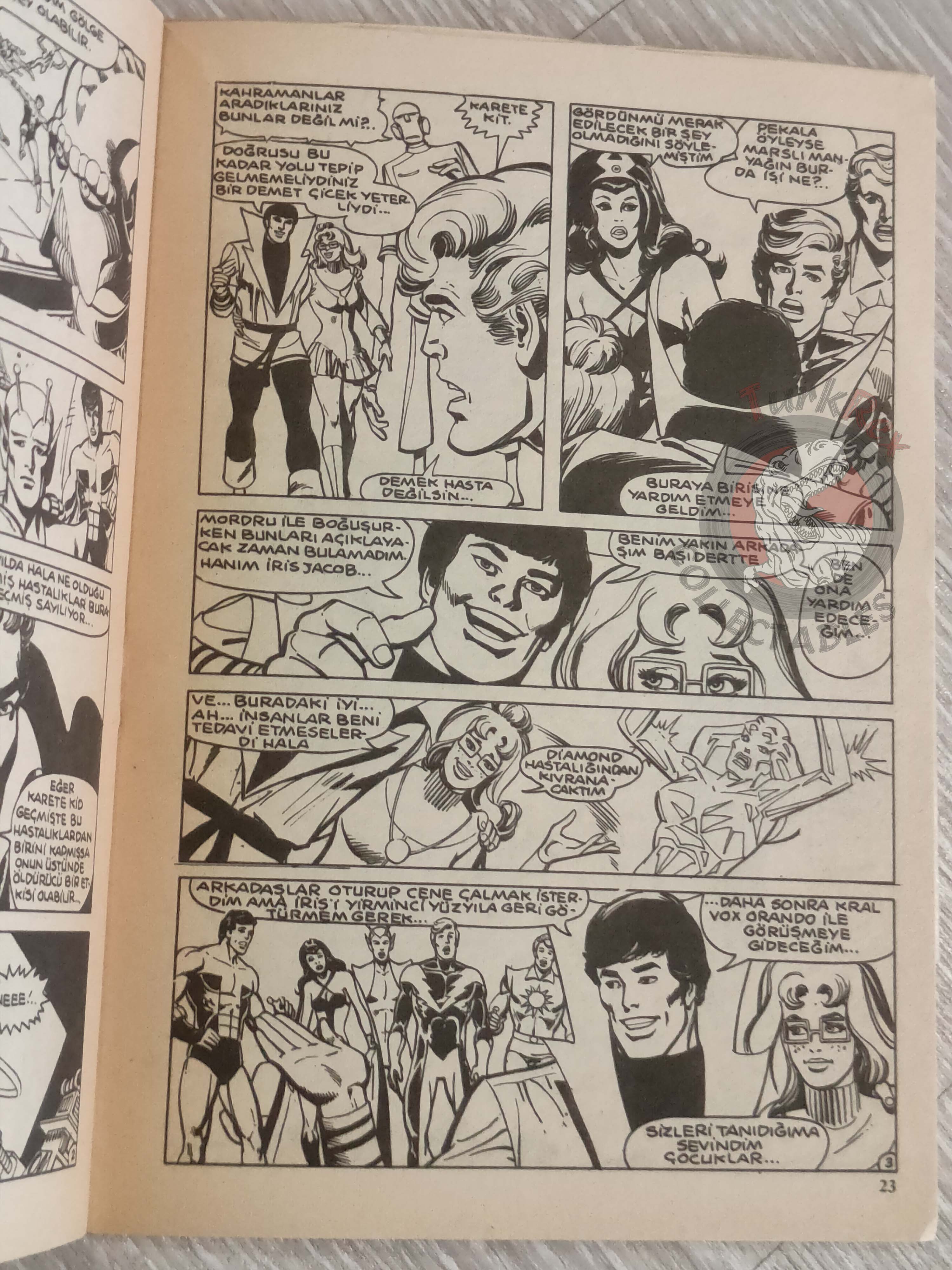Superman #11 1980 Turkish Comic Turkey #302 Superboy #246
