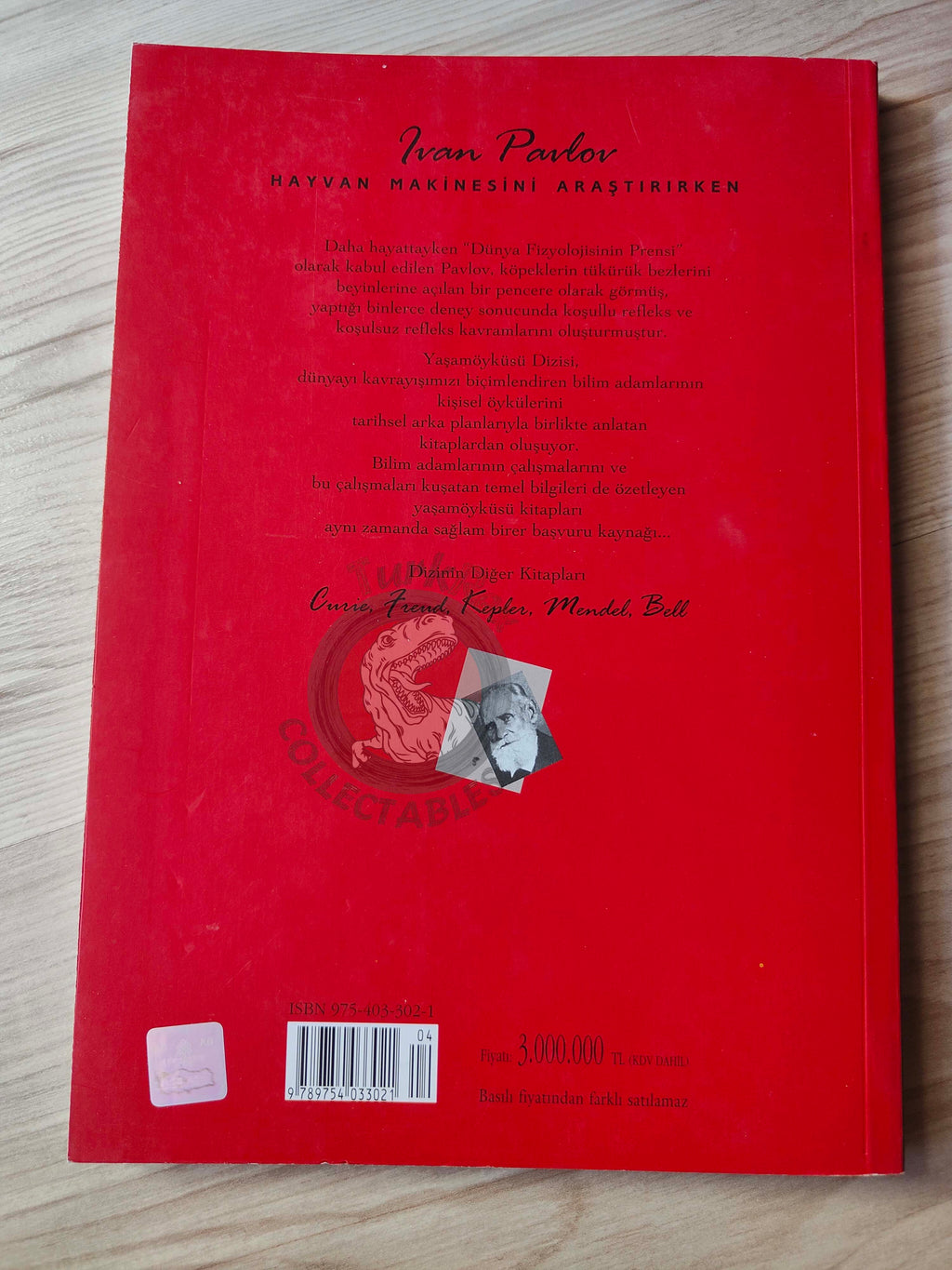 Daniel Todes – Ivan Pavlov 2004 Turkish Book Turkey