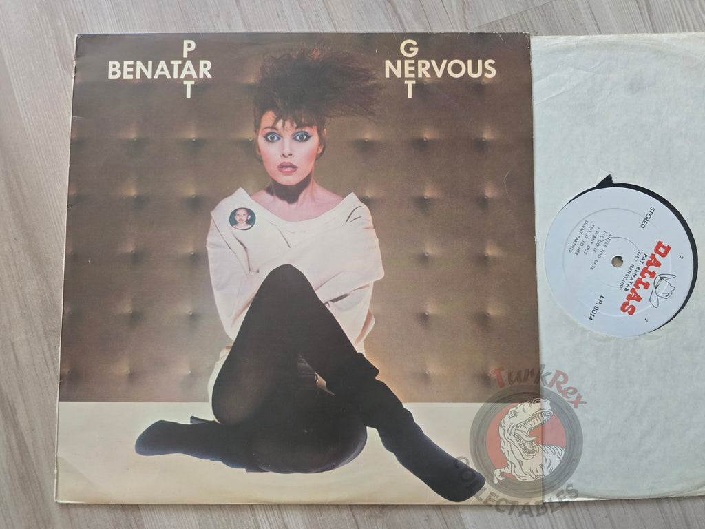 Pat Benatar – Get Nervous Turkish Pressing Vinyl Turkey Edition