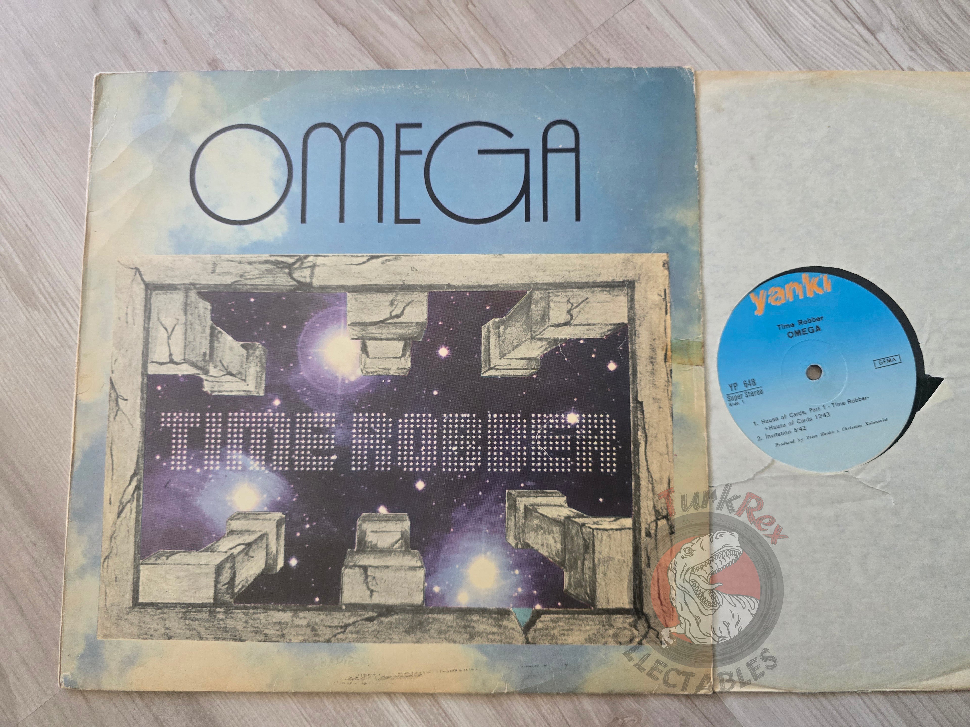 Omega – Time Robber Turkish Pressing Vinyl Turkey Edition