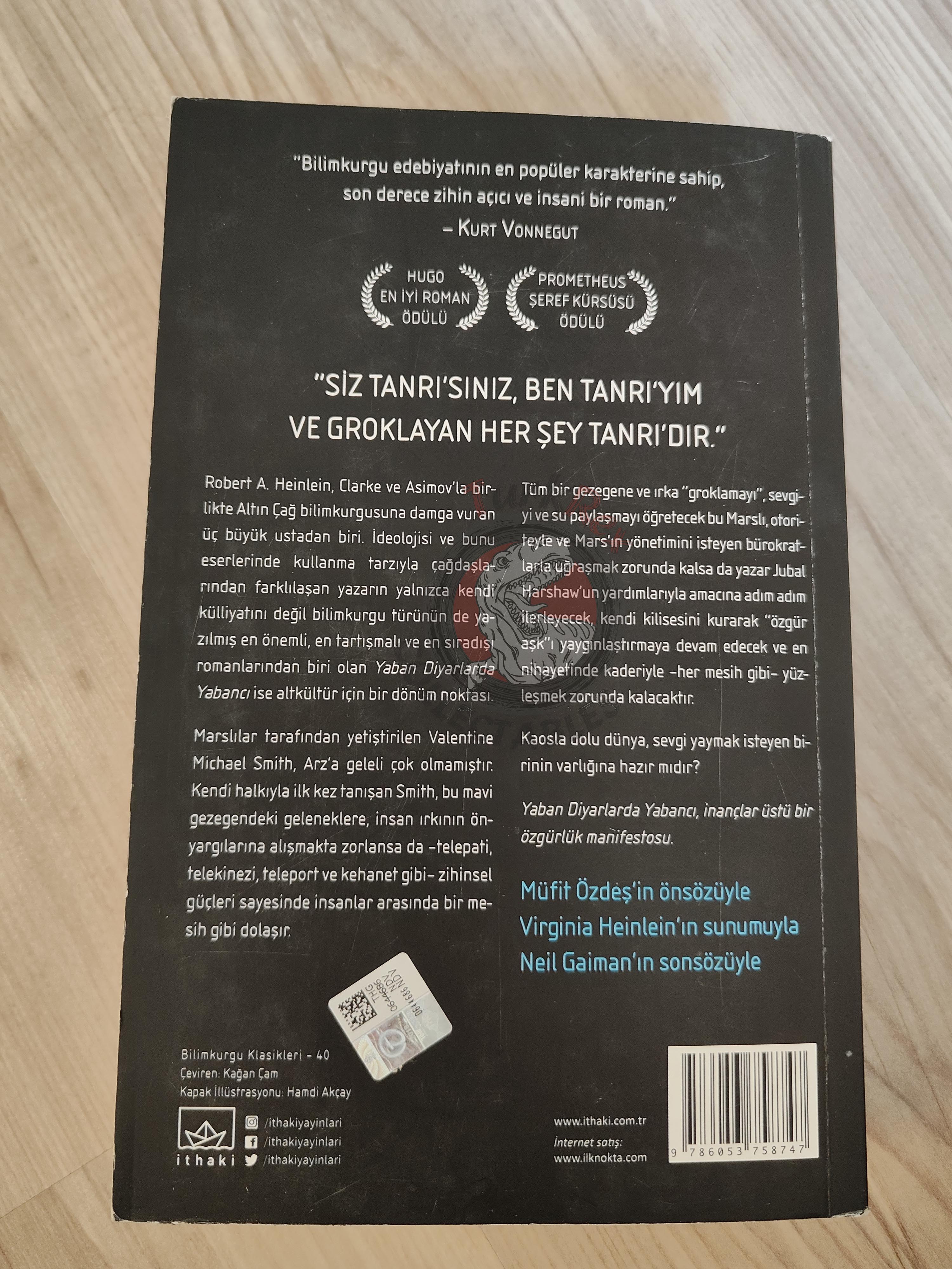 Robert A. Heinlein  – Stranger in a Strange Land 2018 Turkish Book Turkey