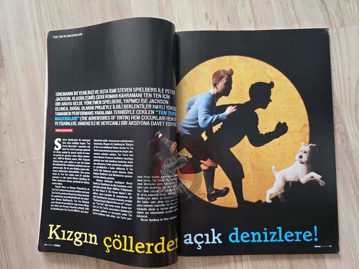 Sinema 2011 The Adventures of Tintin Turkish Mag Turkey The Twilight Saga Michael Fassbender