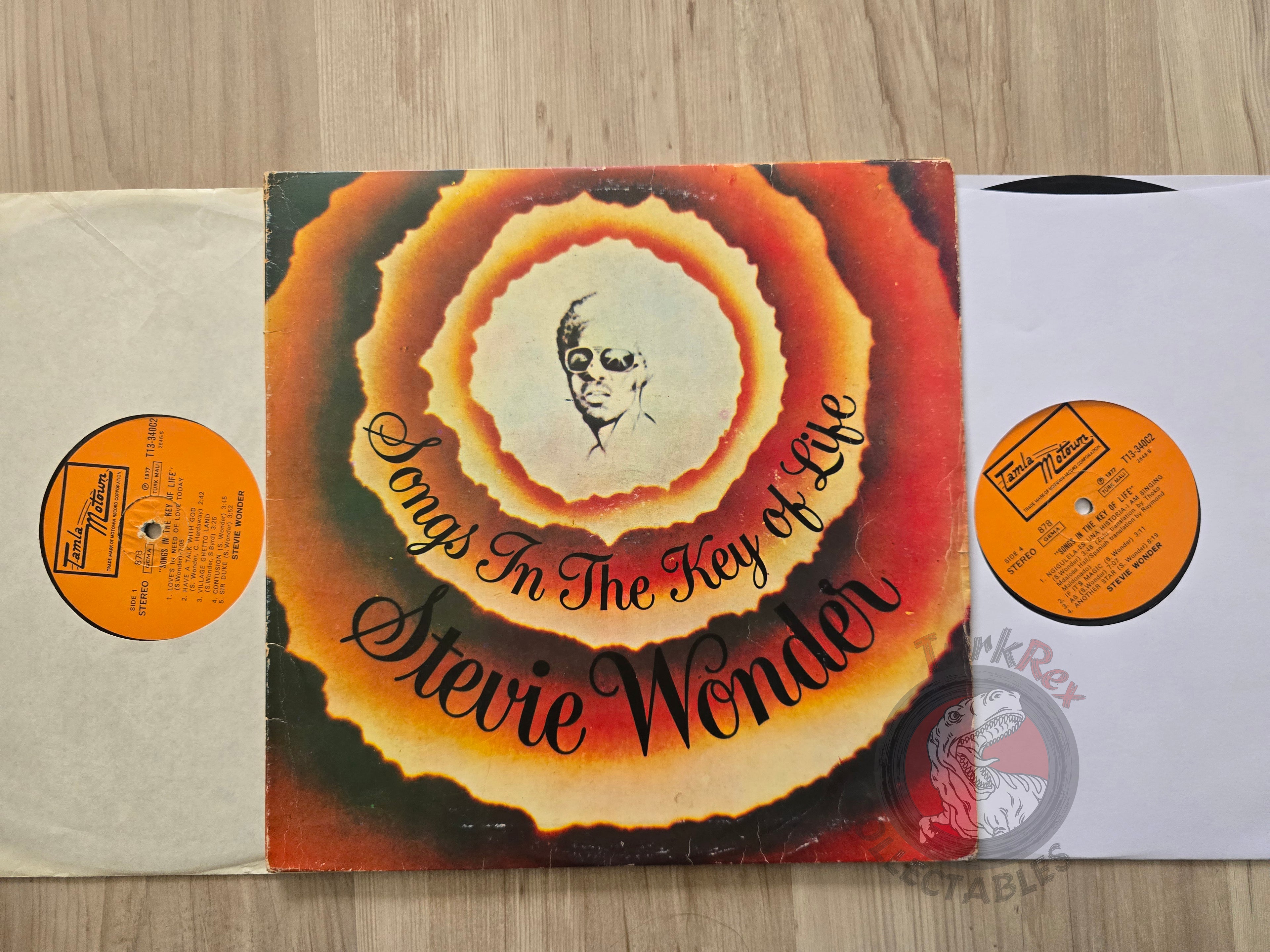 Stevie Wonder – Songs In The Key Of Life Turkish Pressing Vinyl Turkey Edition