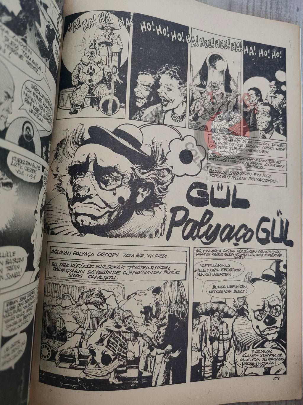 Korku December 1975 Turkish Comic Turkey Vampirella #42 Warren Creepy Eerie