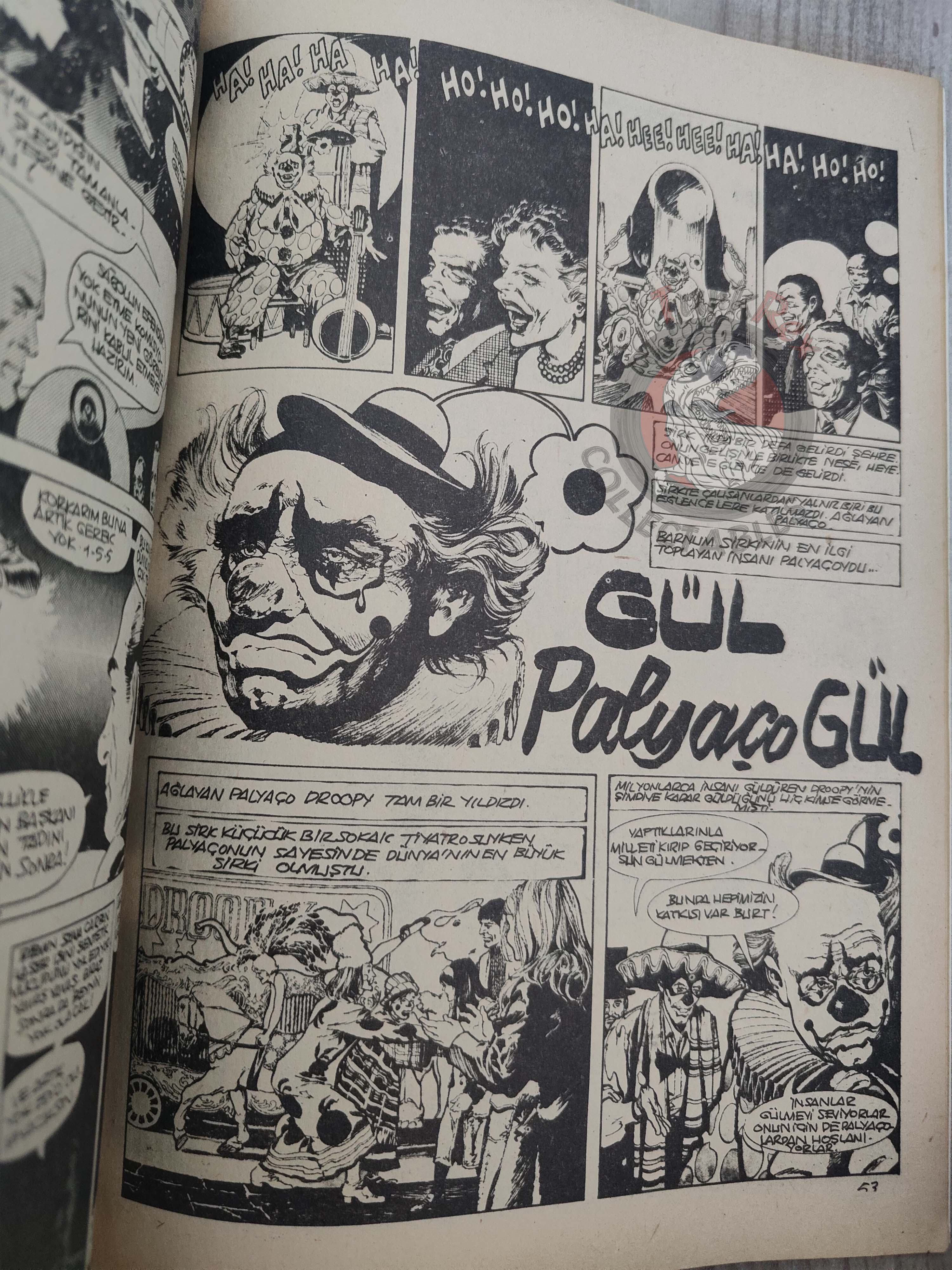 Korku December 1975 Turkish Comic Turkey Vampirella #42 Warren Creepy Eerie