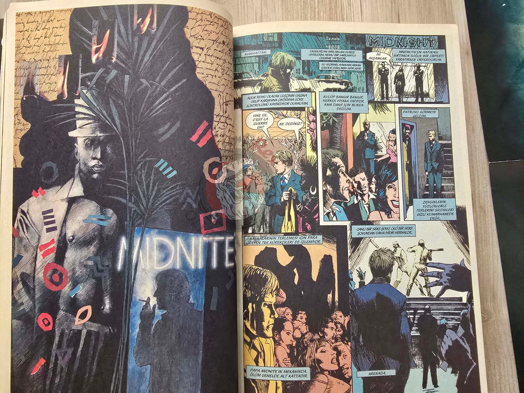 John Constantine Hellblazer Vol. #1 Original Sins Turkish Comic Turkey 2005