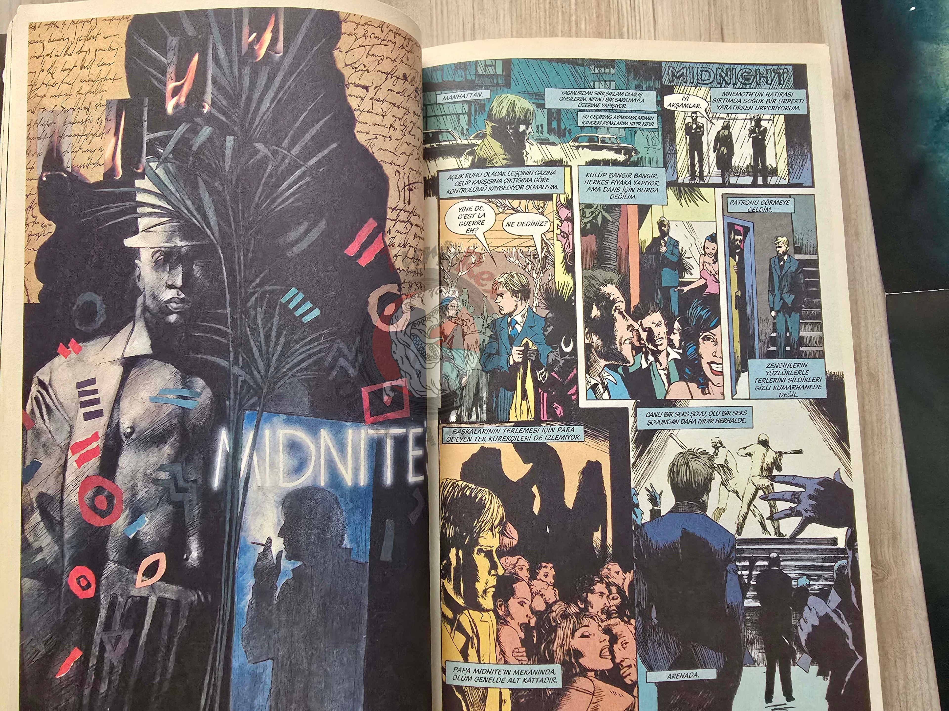 John Constantine Hellblazer Vol. #1 Original Sins Turkish Comic Turkey 2005
