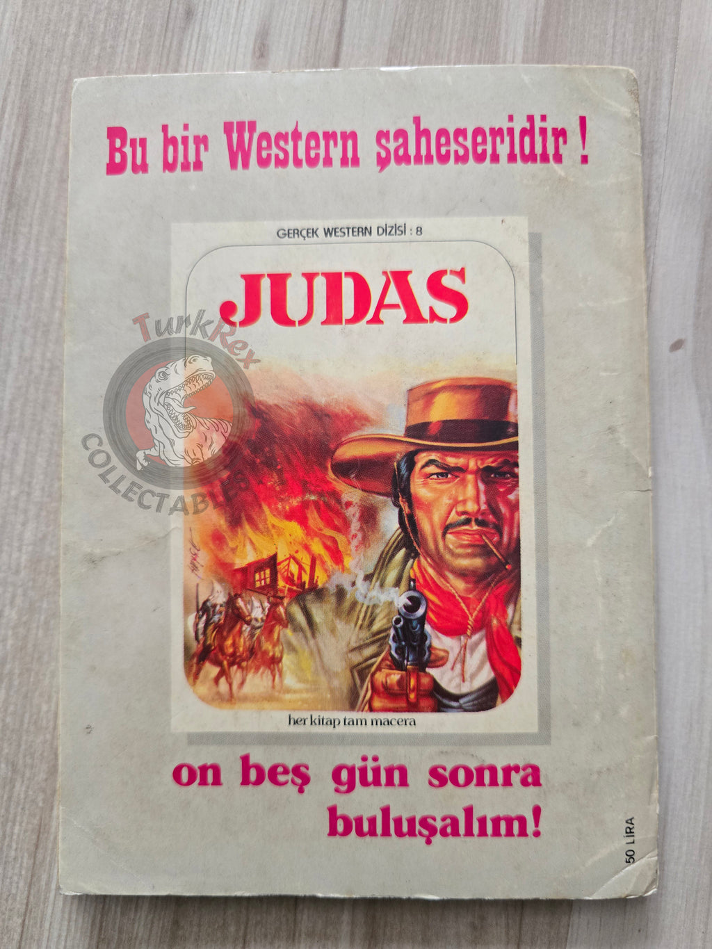 Judas #7 Turkish Edition Comic Turkey Bounty killer #7