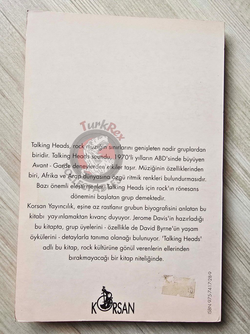 Jerome Davis – Talking Heads Biography Book 1993 1st Turkish Turkey