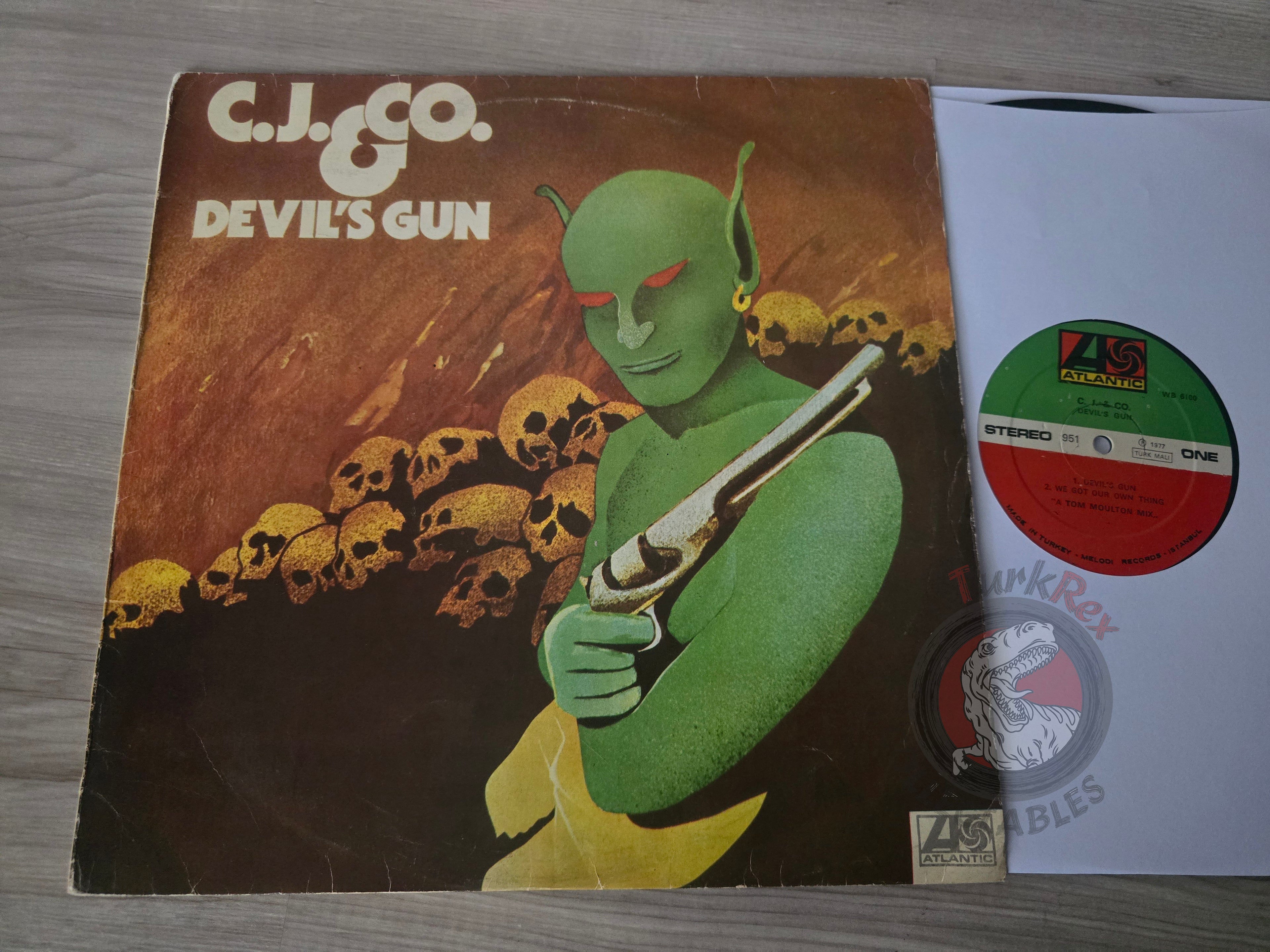 C.J. & Co – Devil's Gun Turkish Pressing Vinyl Turkey Edition