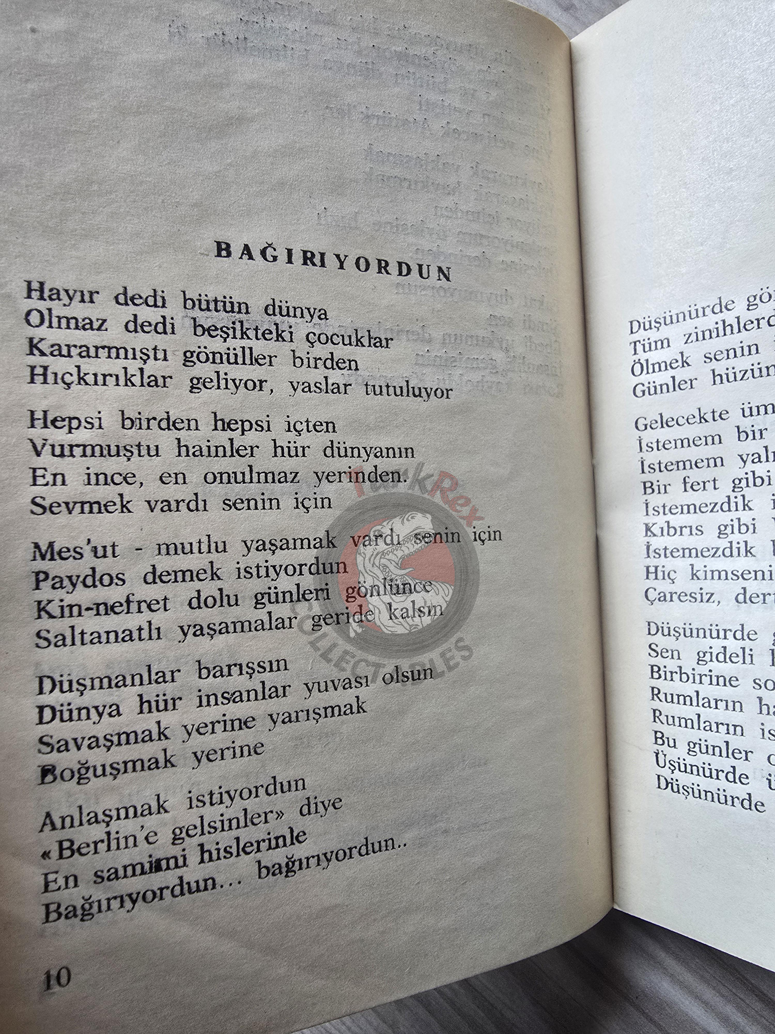 A Call to John F. Kennedy 1963 1st Turkish Book Turkey Signed