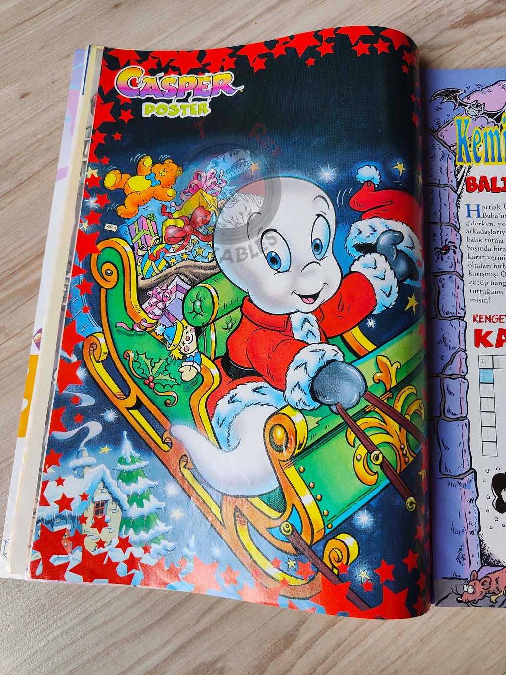 Casper the Friendly Ghost Magazine – Issue #29 1998 Turkish Comic Turkey