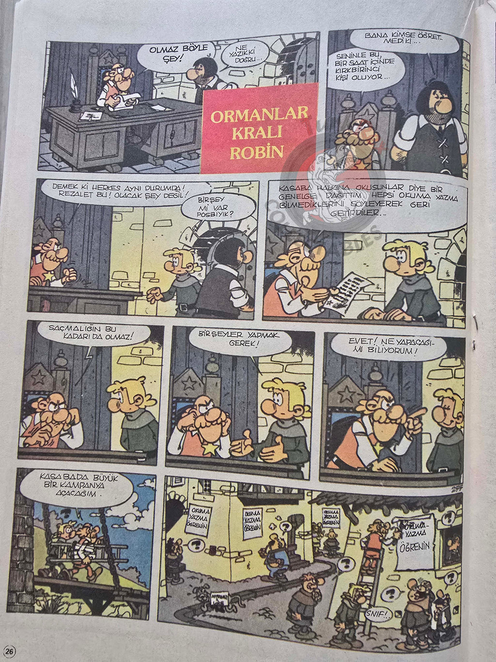Milliyet Çocuk #14 1984 Turkish Comic Turkey l'étalon noir Bob Morane Stefi Gigantik Lucky Luke