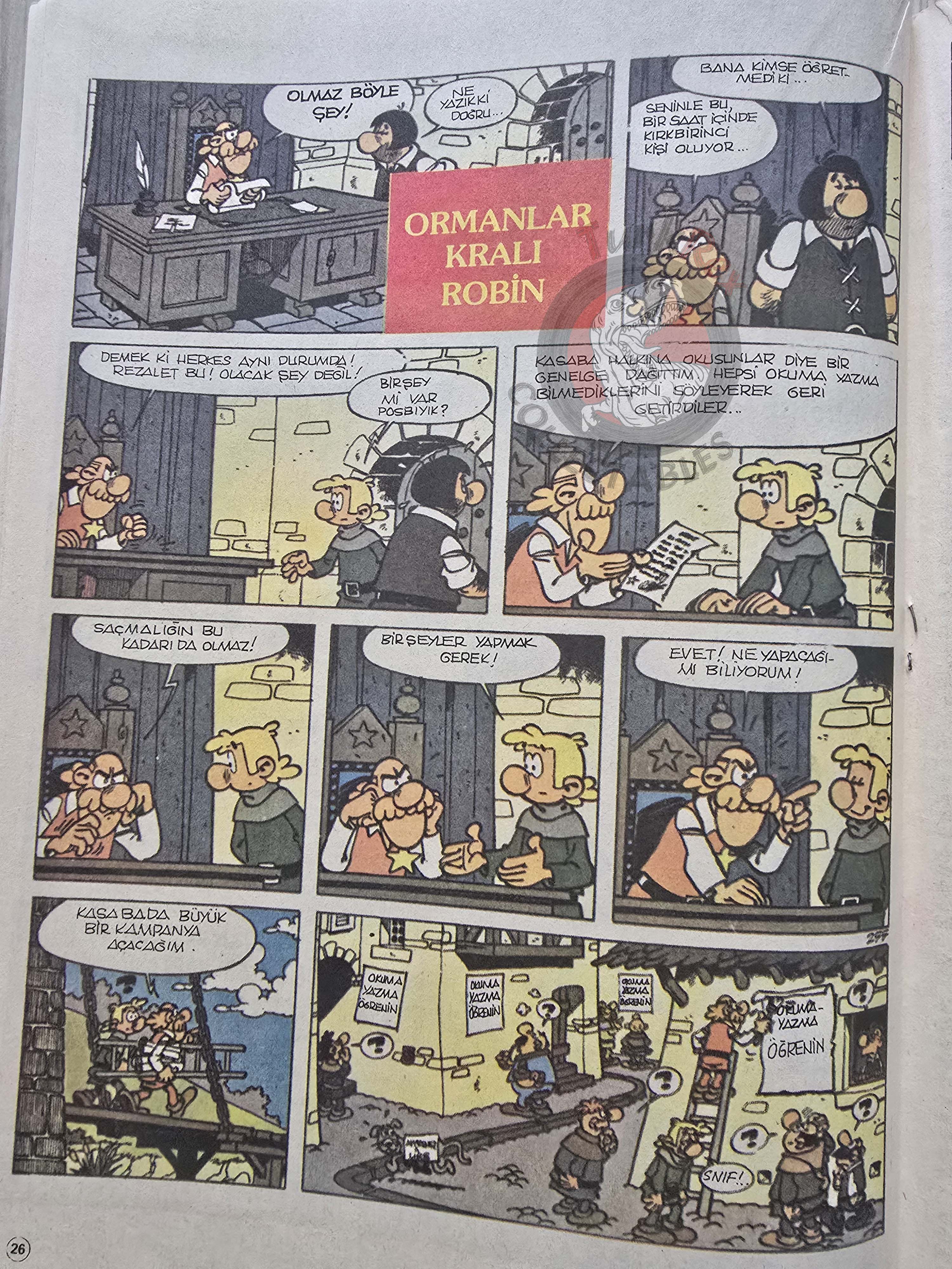 Milliyet Çocuk #14 1984 Turkish Comic Turkey l'étalon noir Bob Morane Stefi Gigantik Lucky Luke