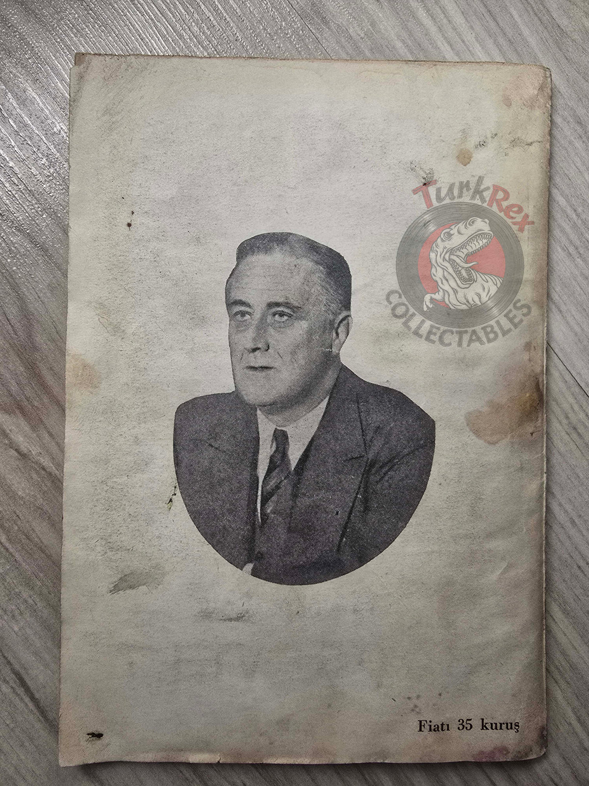 Famous Men of the War Vol 6 1943 Franklin D. Roosevelt Turkish Book Turkey WW2 World Two