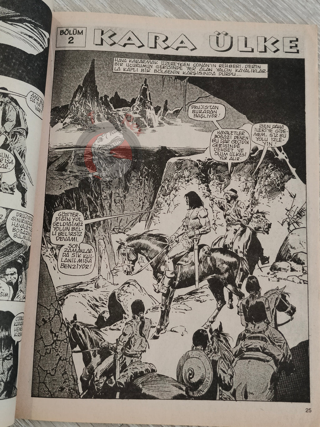 Conan #18 The Savage Sword of Conan #31 Turkish Comic Turkey