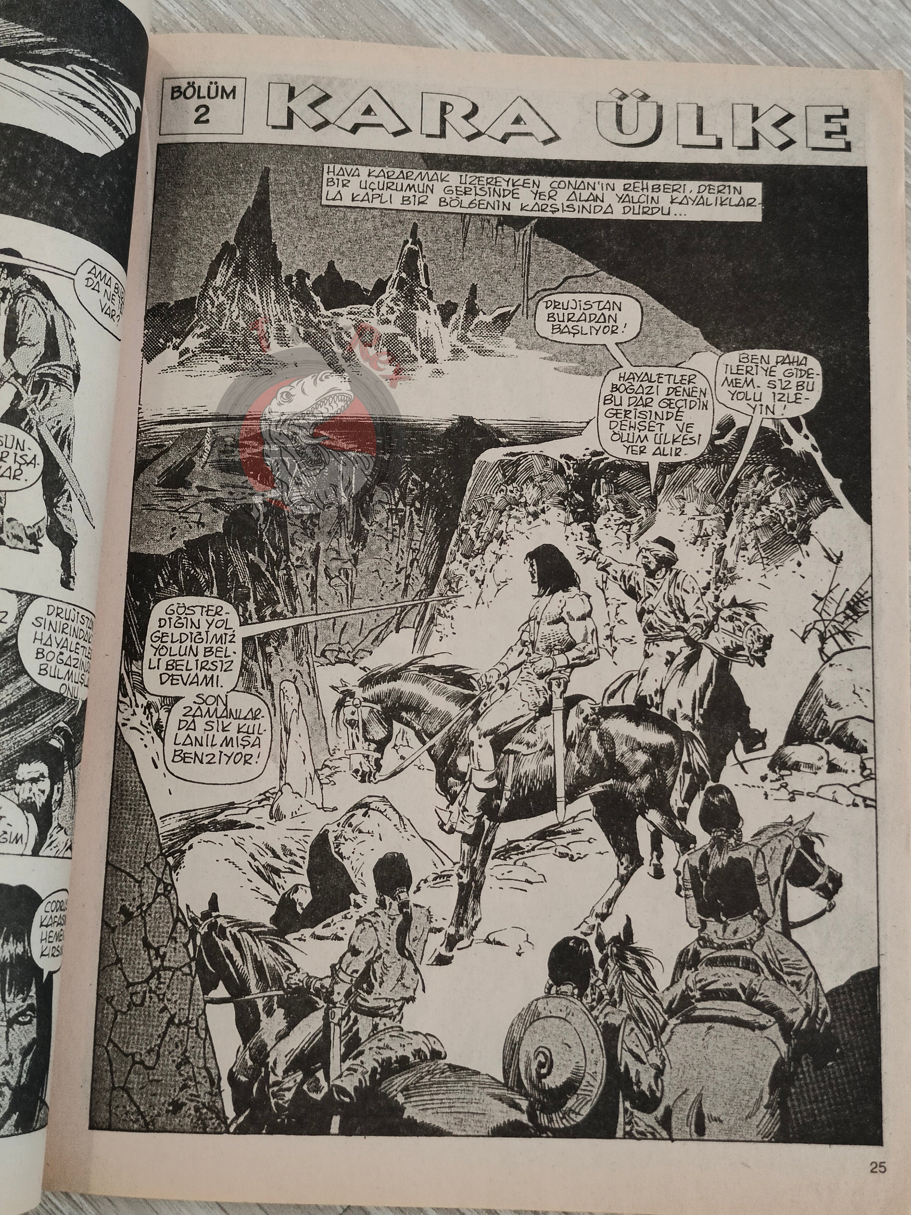 Conan #18 The Savage Sword of Conan #31 Turkish Comic Turkey