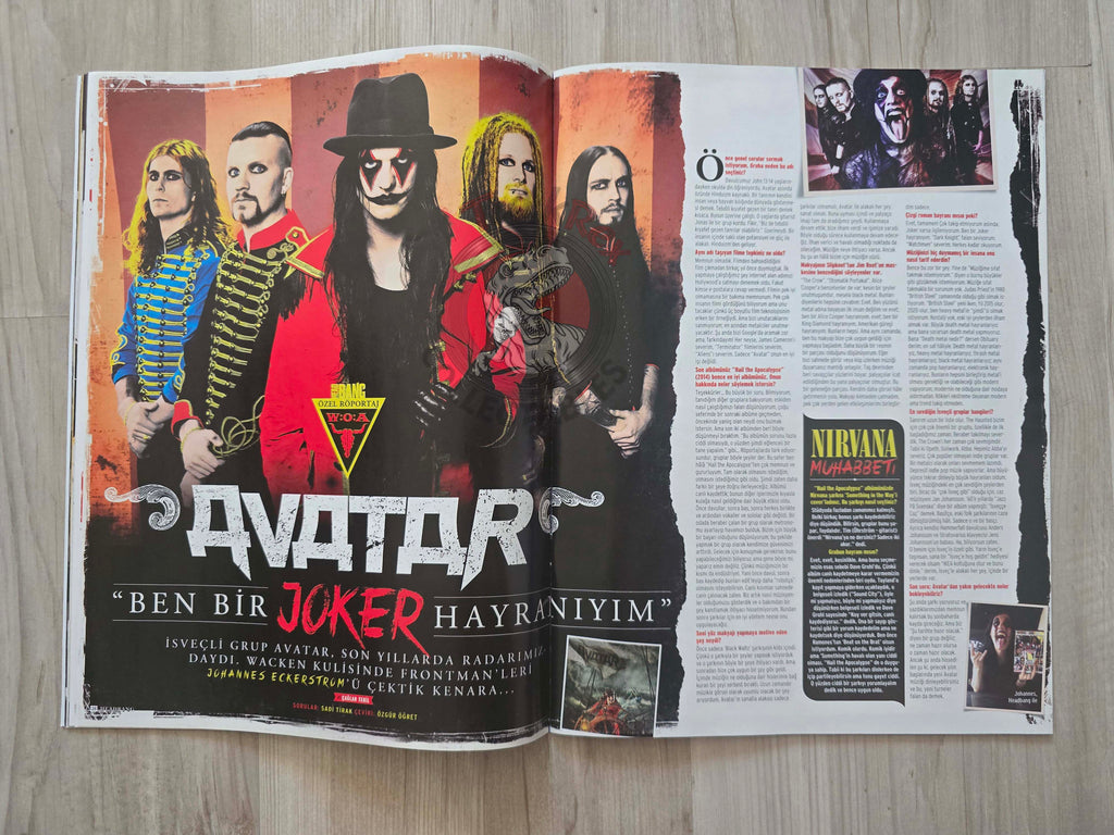 Headbang 2015 Iron Maiden Turkish Mag Turkey Queensrÿche Avatar Korn Pantera Black Sabbath