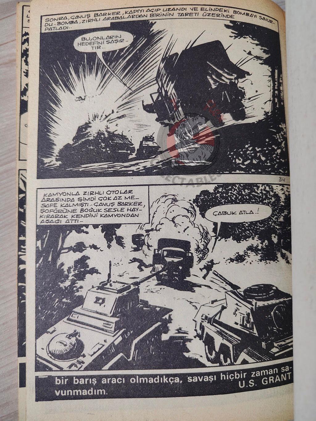 War Picture Library #1 1978 Turkish Comic Turkey WW2 stories