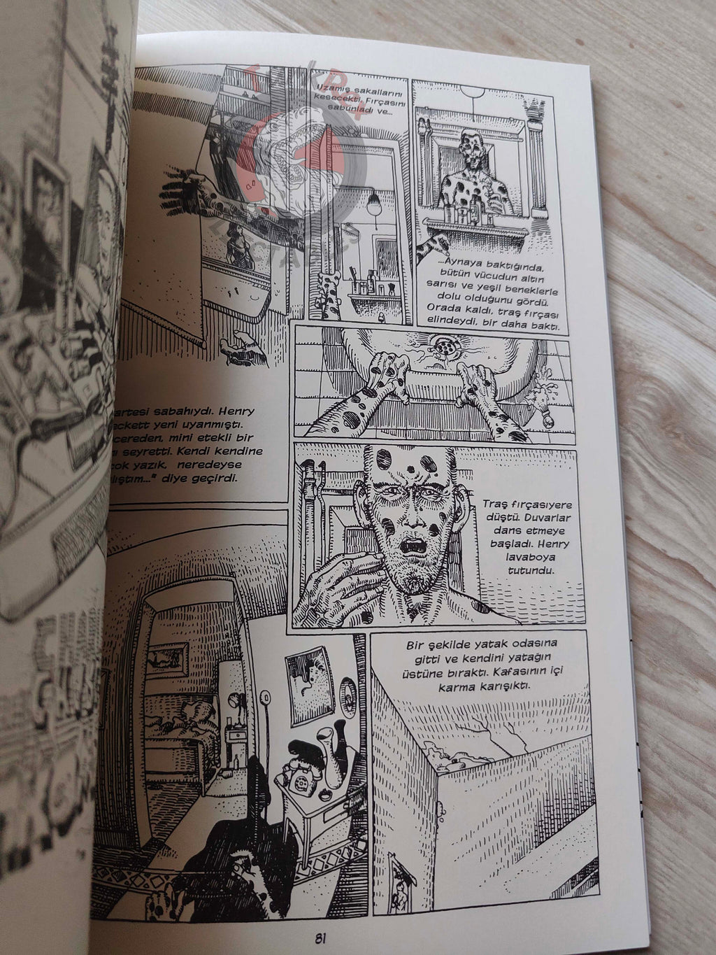 Charles Bukowski - Folies Ordinaire Turkish Comic Turkey Matthias Schultheiss