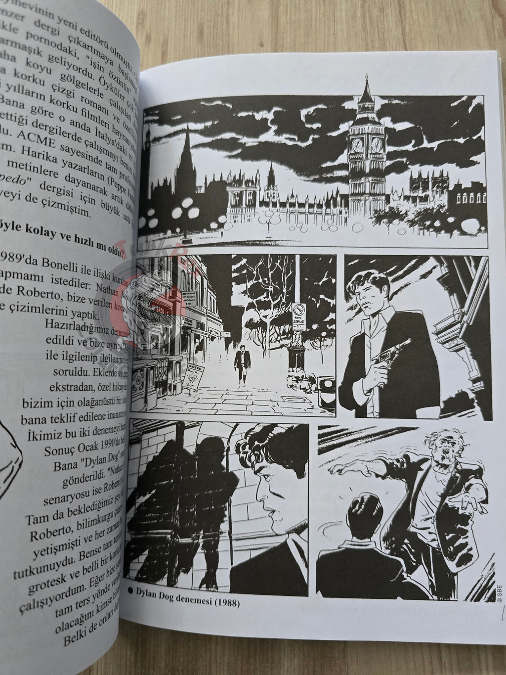 Dylan Dog - Bruno Brindisi -  Davide Occhicone Turkish Book Turkey 1st Edition