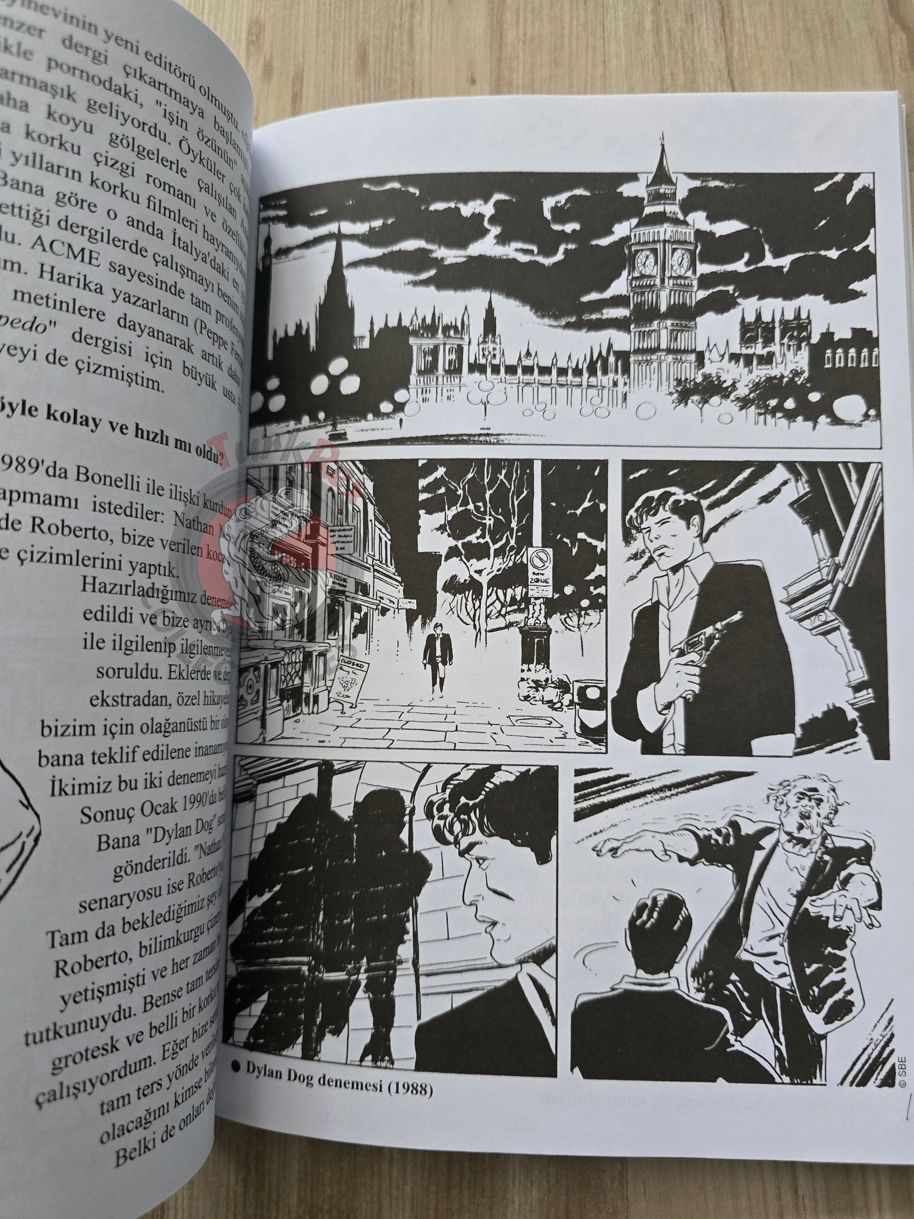 Dylan Dog - Bruno Brindisi -  Davide Occhicone Turkish Book Turkey 1st Edition