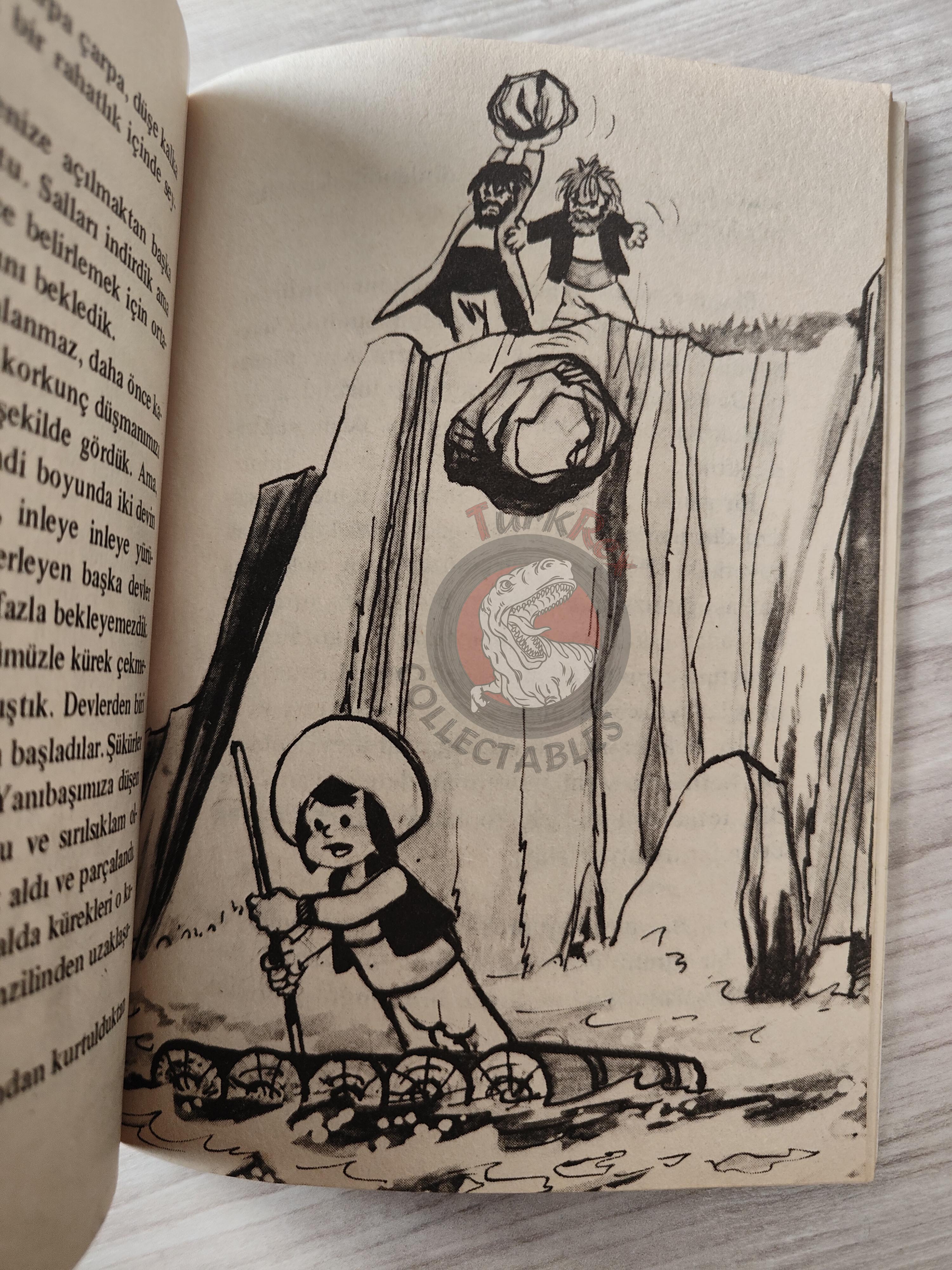 Sinbad the Sailor 1978 Turkish Book Turkey 1001 Nights Illustrated