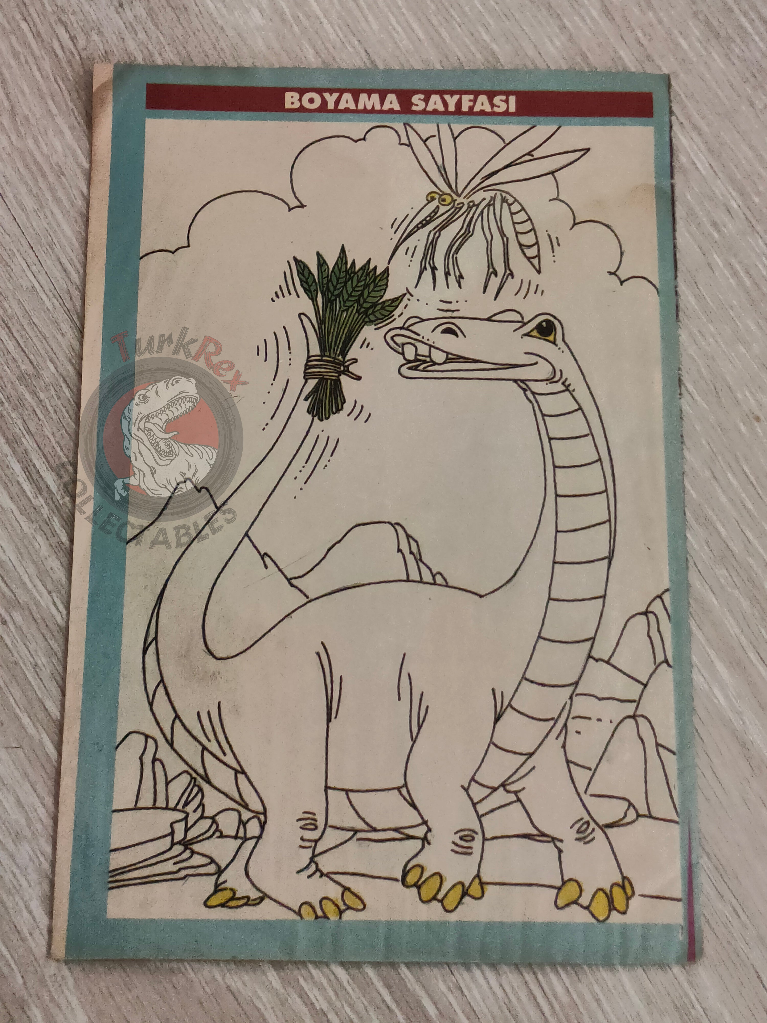 Dreadlands #3 1990s Turkish Edition Comic Turkey Newspaper Giveaway