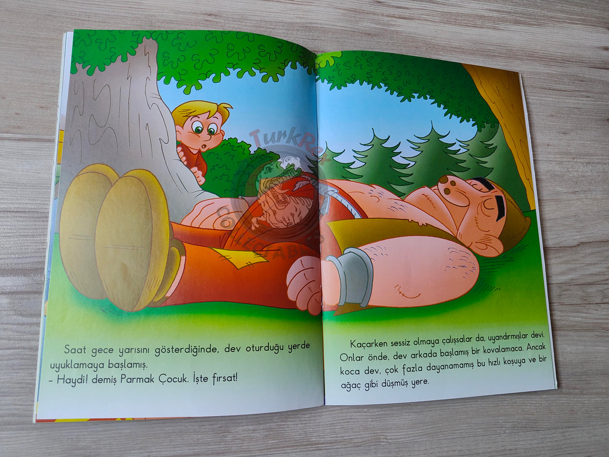 Grimm Brothers – Tom Thumb 2009 Turkish Book Turkey Illustrated