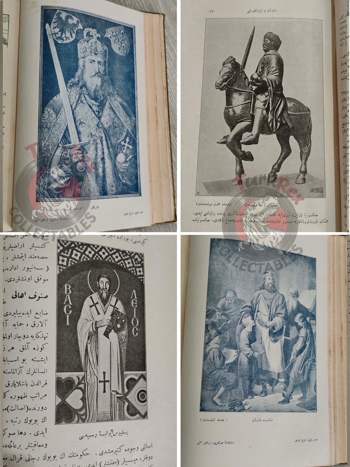 Ottoman 1912 Comprehensive World History Vol 4 Byzantium and the Early Turks with Maps Ahmed Refik