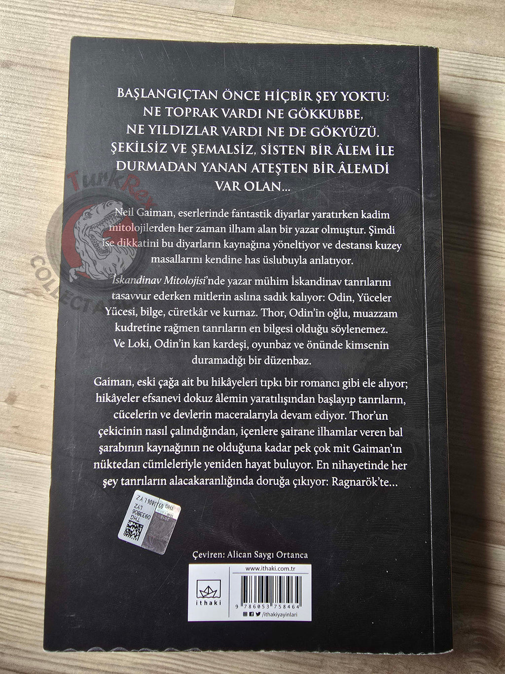 Neil Gaiman – Norse Mythology 2018 1st Turkish Book Turkey