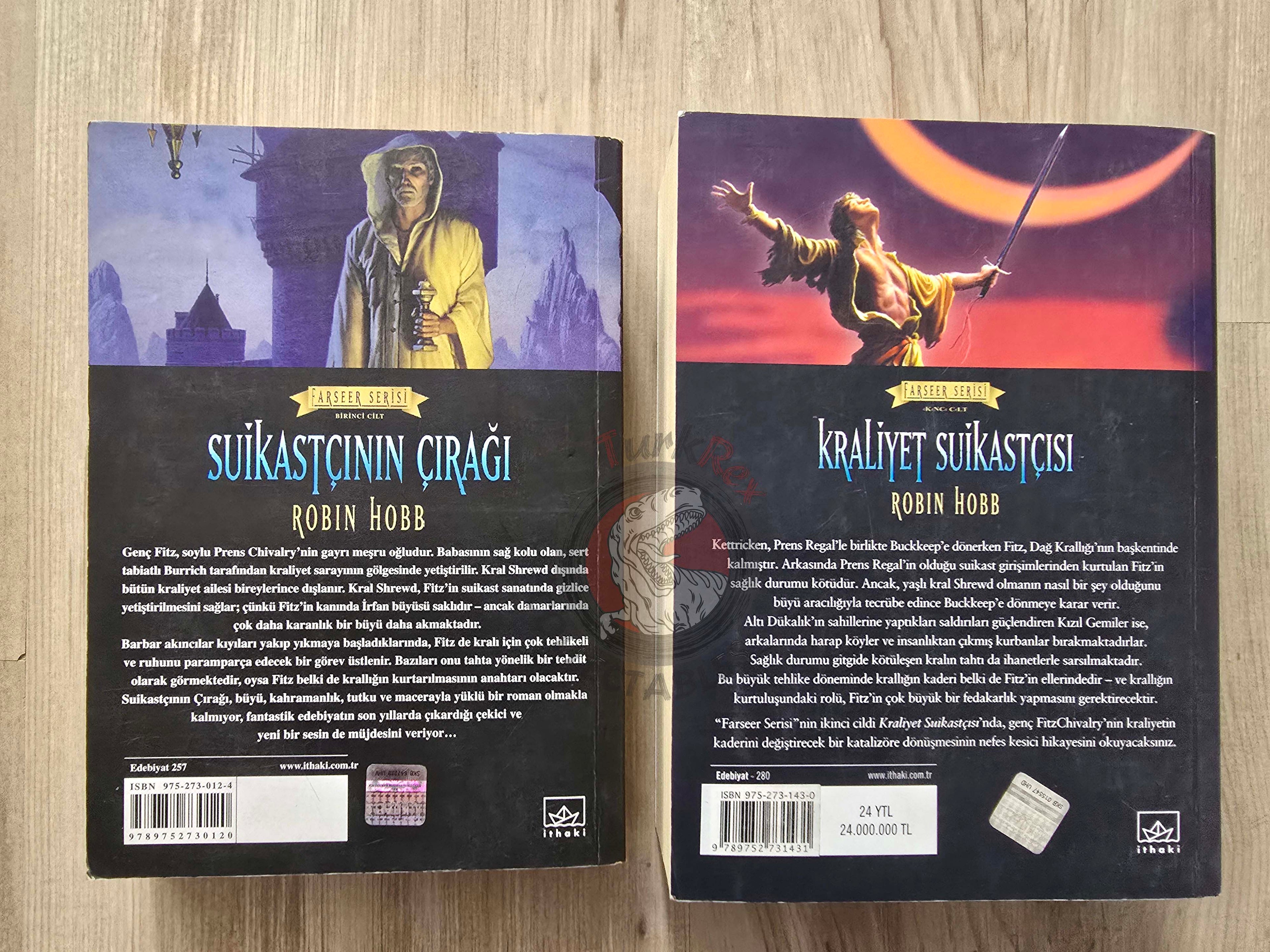 Robin Hobb – The Farseer Trilogy 2005 1st Turkish Book Turkey