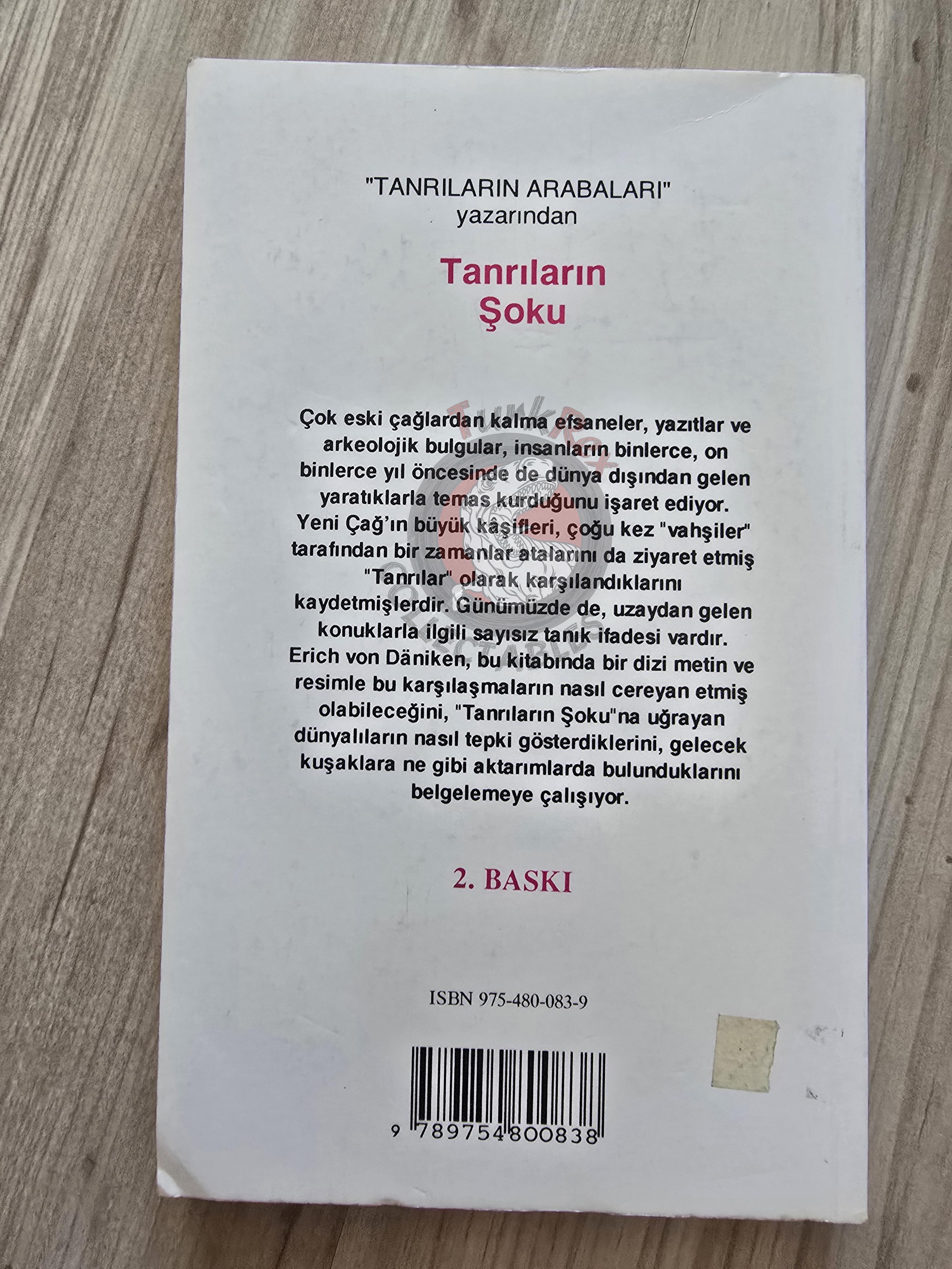Erich von Däniken –  The Return of the Gods 1995 Turkish Book Turkey Ufology