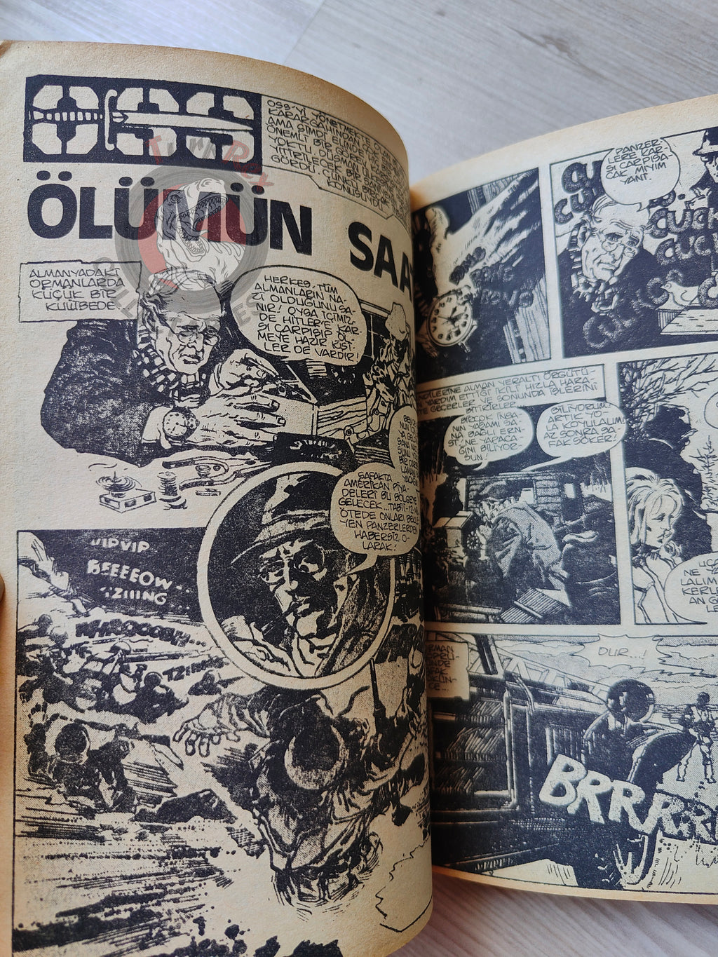 Buffalo Bill  –  Volume  #7 1981 Turkish Comic Turkey Marshal, le shérif de Dodge City