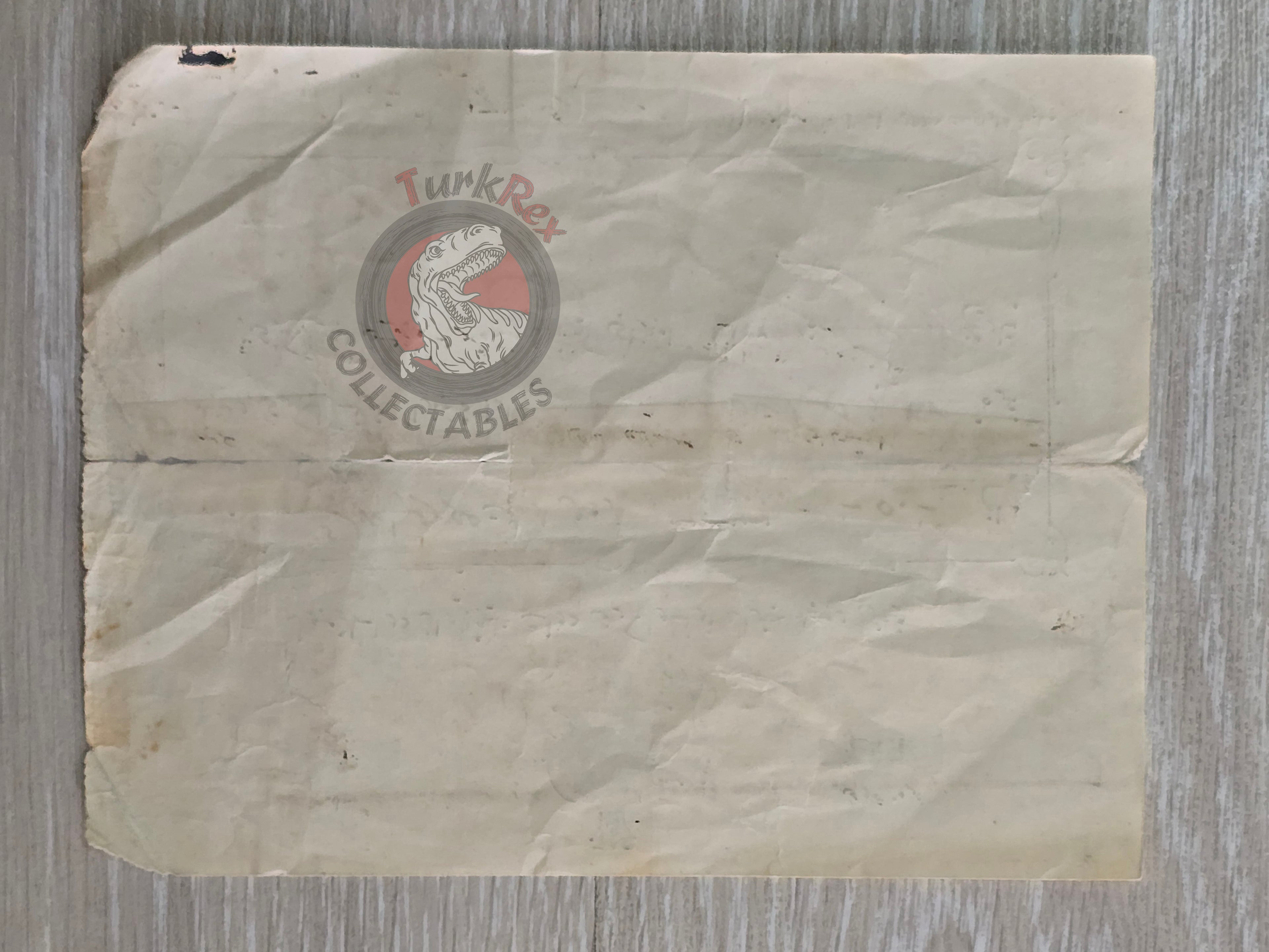 Payment Receipt from Iran's Consulate in Istanbul Reza Shah Pahlavi Poster Iran