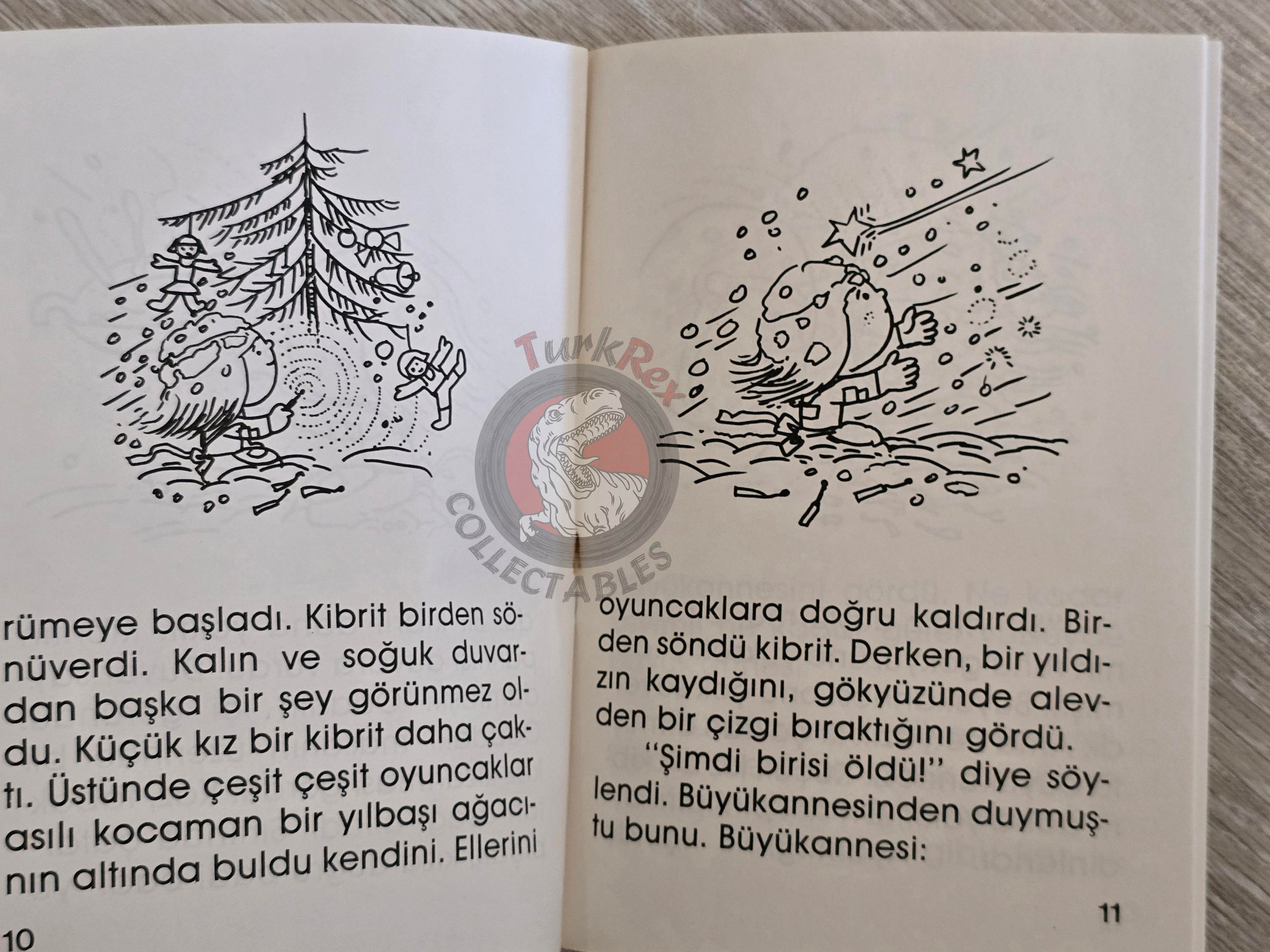 Hans Christian Andersen – The Little Match Girl 1994 Turkish Book Turkey Illustrated