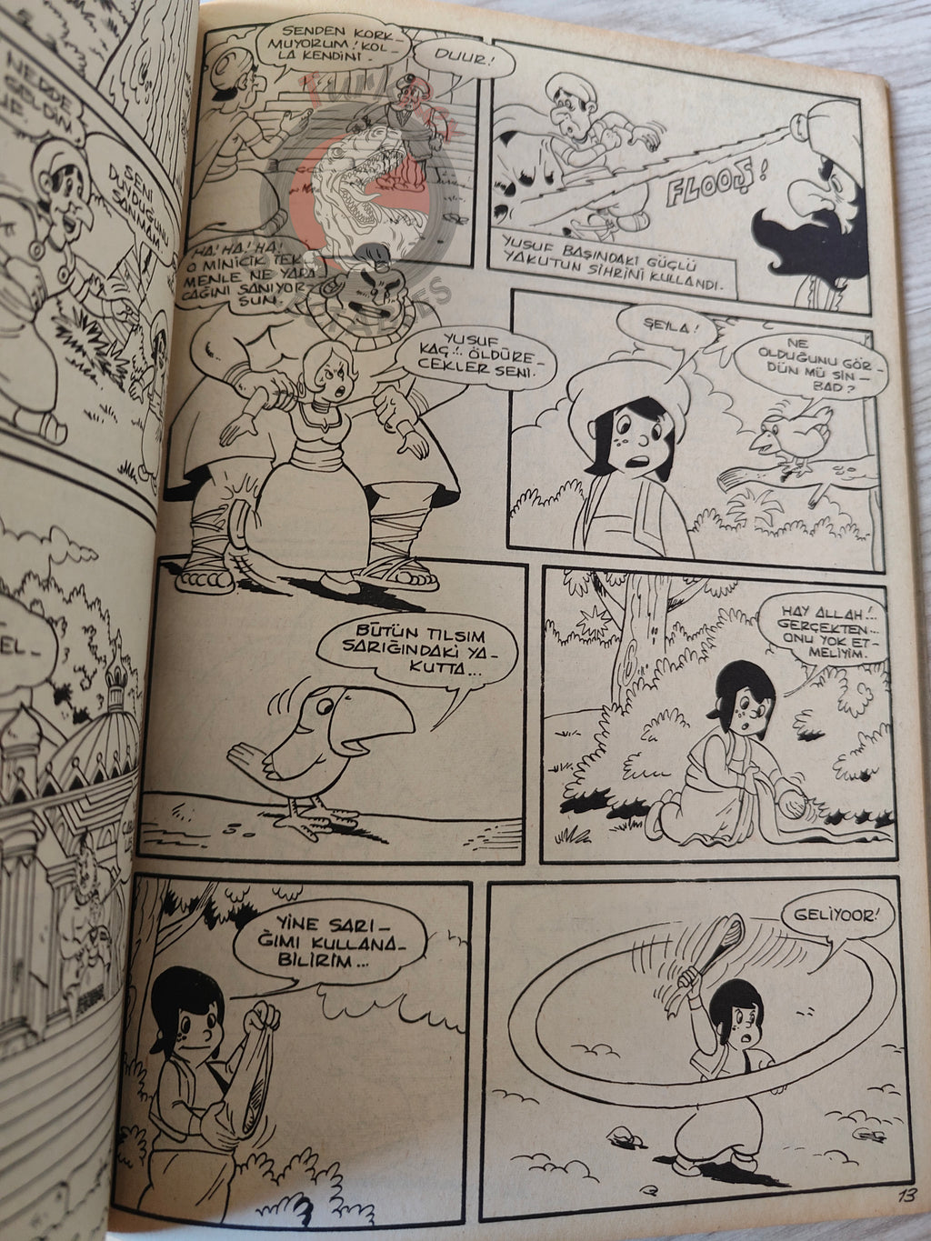 Sinbad the Sailor –  Altın Seri #15 80s Turkish Comic Turkey