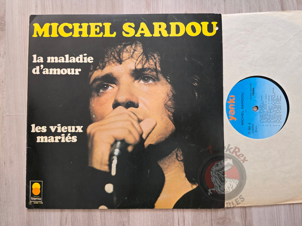 Michel Sardou – La Maladie D'amour Turkish Pressing Vinyl Turkey Edition