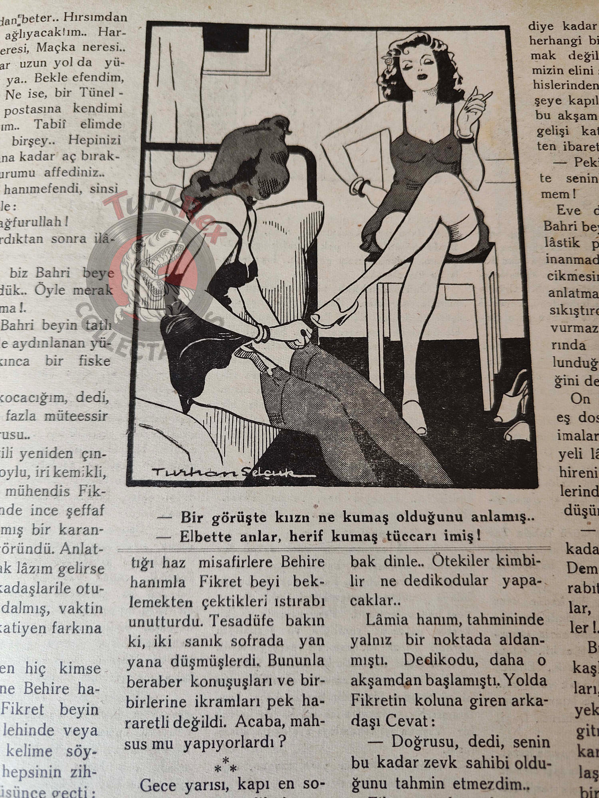 Akbaba 1945 Humor Magazine Turkish Turkey Germany Peace WW2 era Benito Mussolini