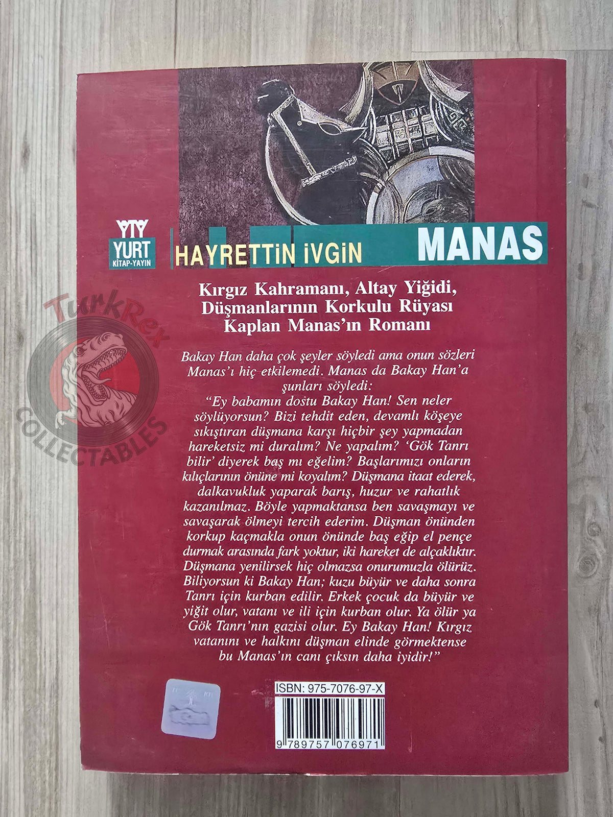 Hayrettin İvgin – The Epic of Manas 2005 Turkish Book Turkey Kyrgyz