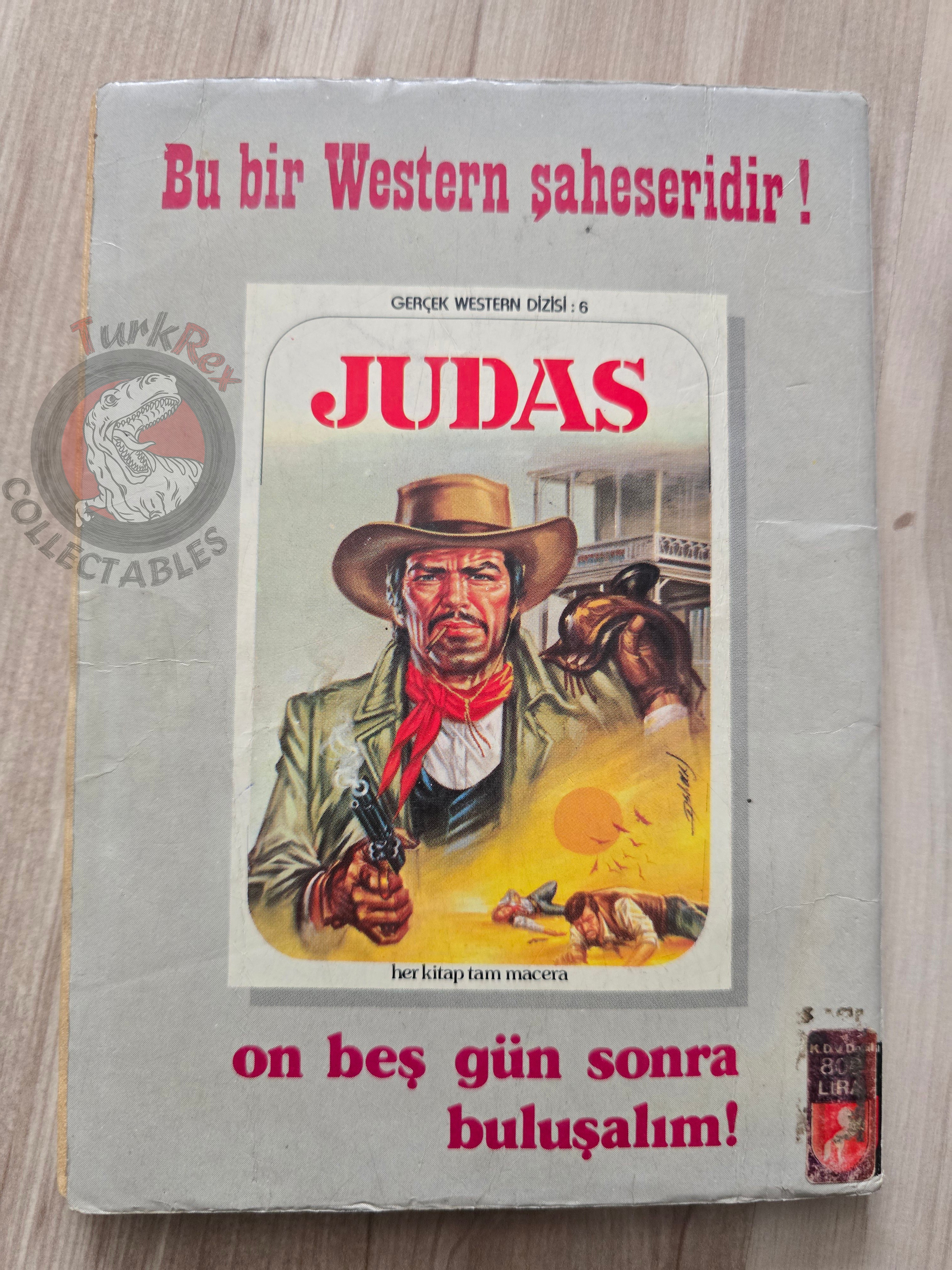 Judas #5 Turkish Edition Comic Turkey L'attentato #6