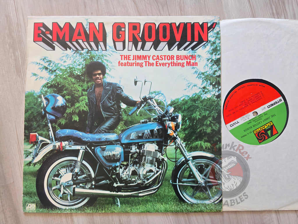 The Jimmy Castor Bunch – E-Man Groovin' Turkish Pressing Vinyl Turkey Edition