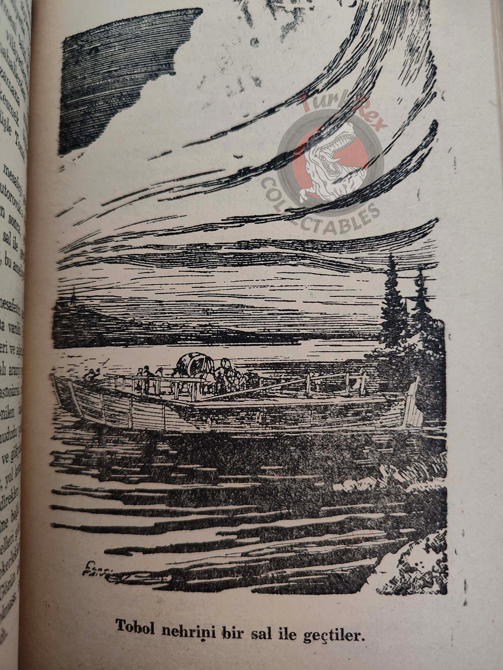 Jules Verne –  Michael Strogoff 1959 Turkish Book Turkey Illustrated Henri Faivre