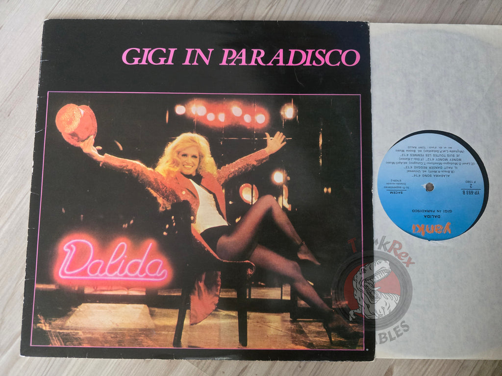Dalida – Gigi In Paradisco Turkish Pressing Vinyl Turkey Edition