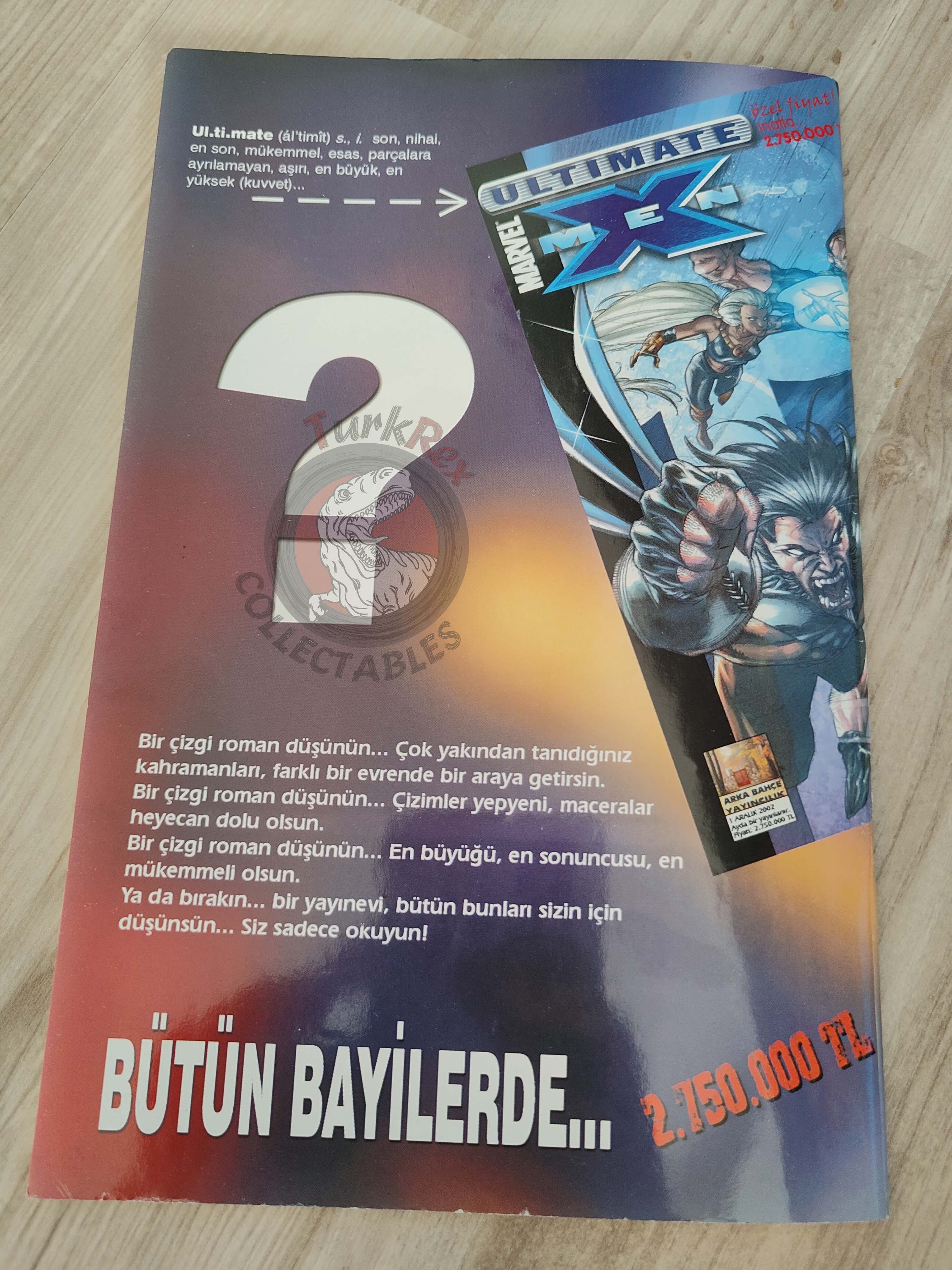 Spider-Man #5 2002 Turkish Comic Turkey The Amazing #34 Peter Parker #34