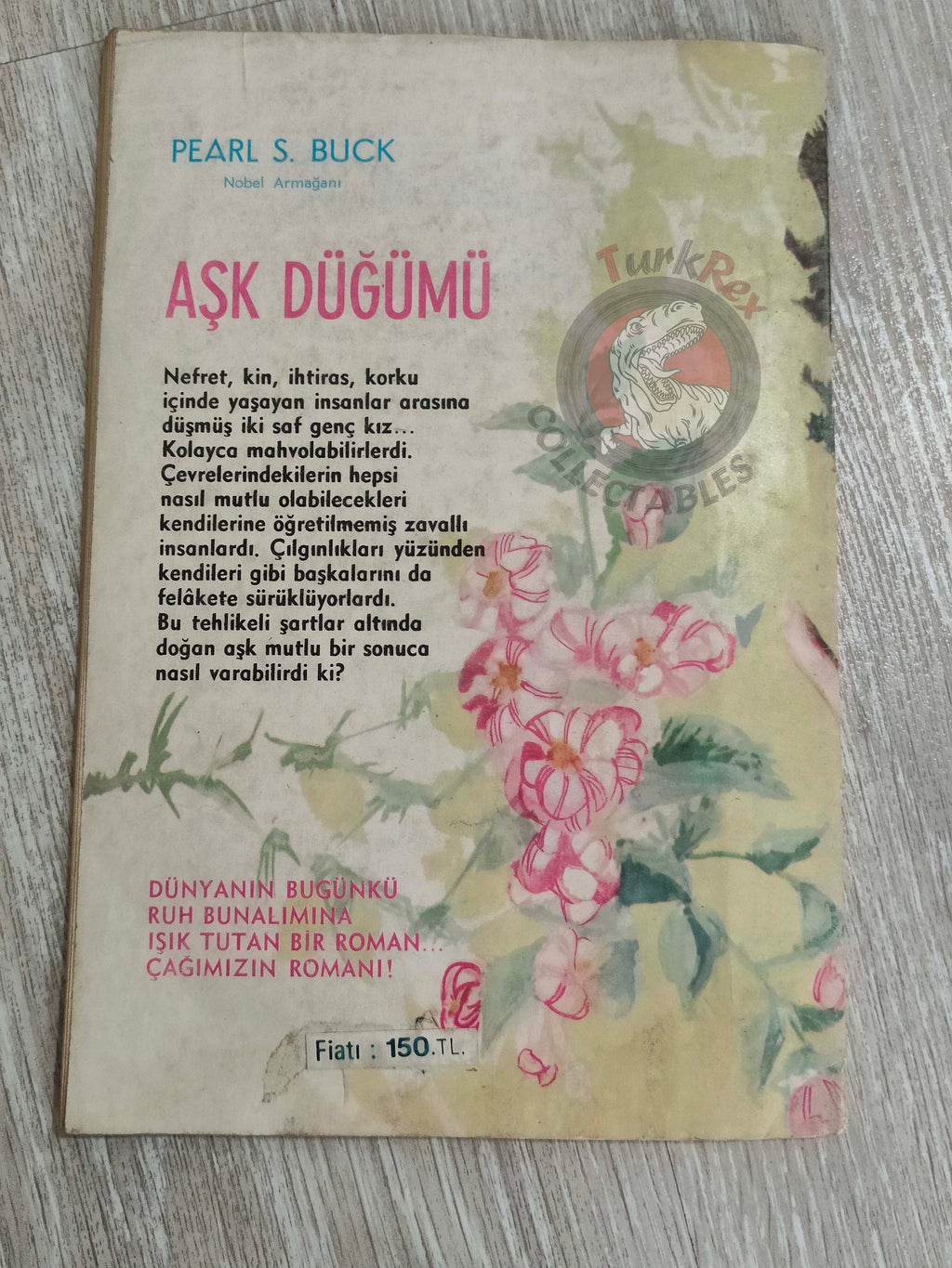 Pearl S. Buck – The Angry Wife 1971 1st Turkish Book Turkey