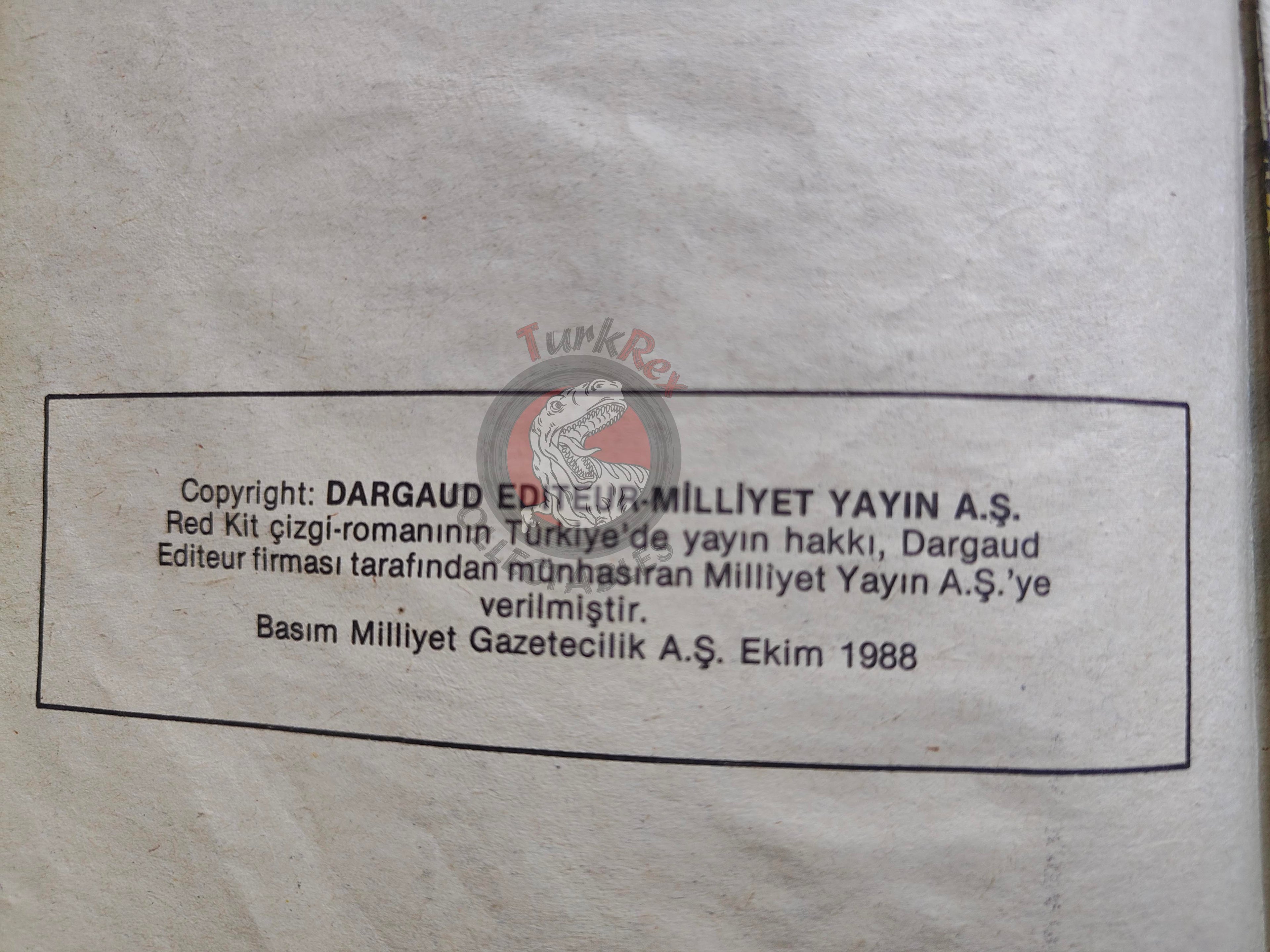 Lucky Luke Lot of 55 Complete Set 1988 Turkish Comic Turkey