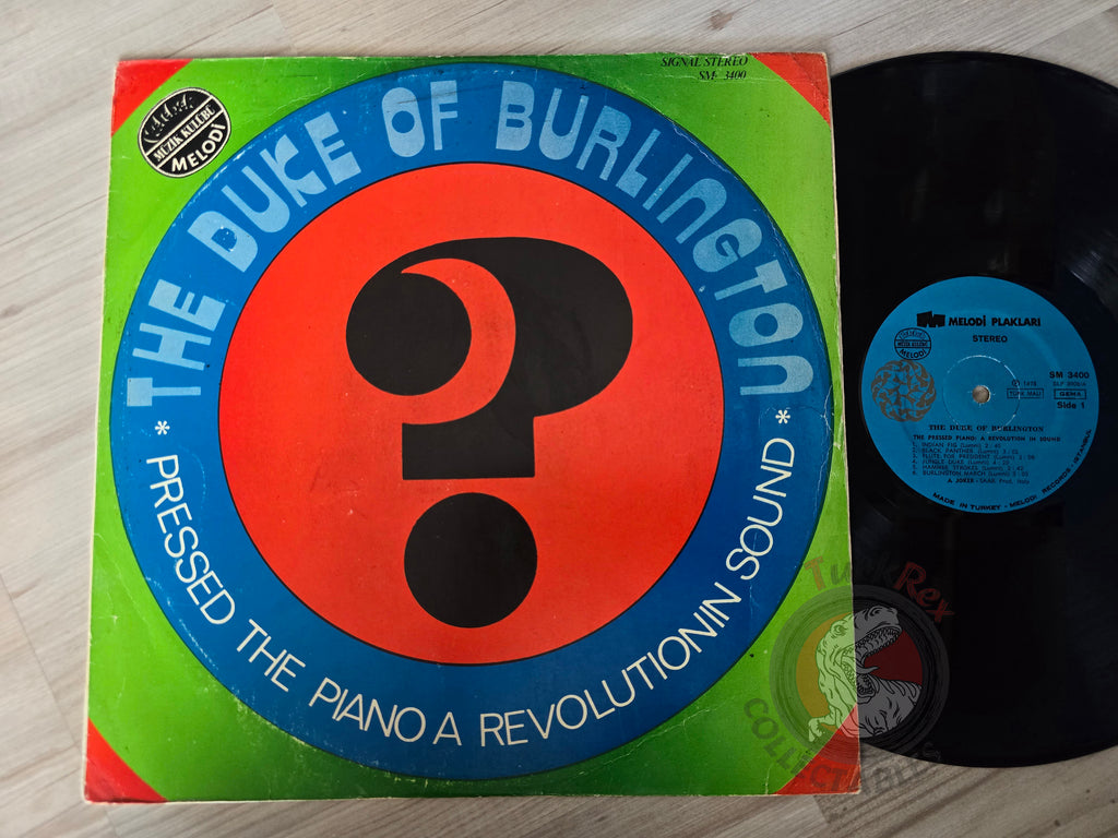 The Duke Of Burlington – The Pressed Piano: A Revolution In Sound  Turkish Pressing Vinyl Turkey Edition