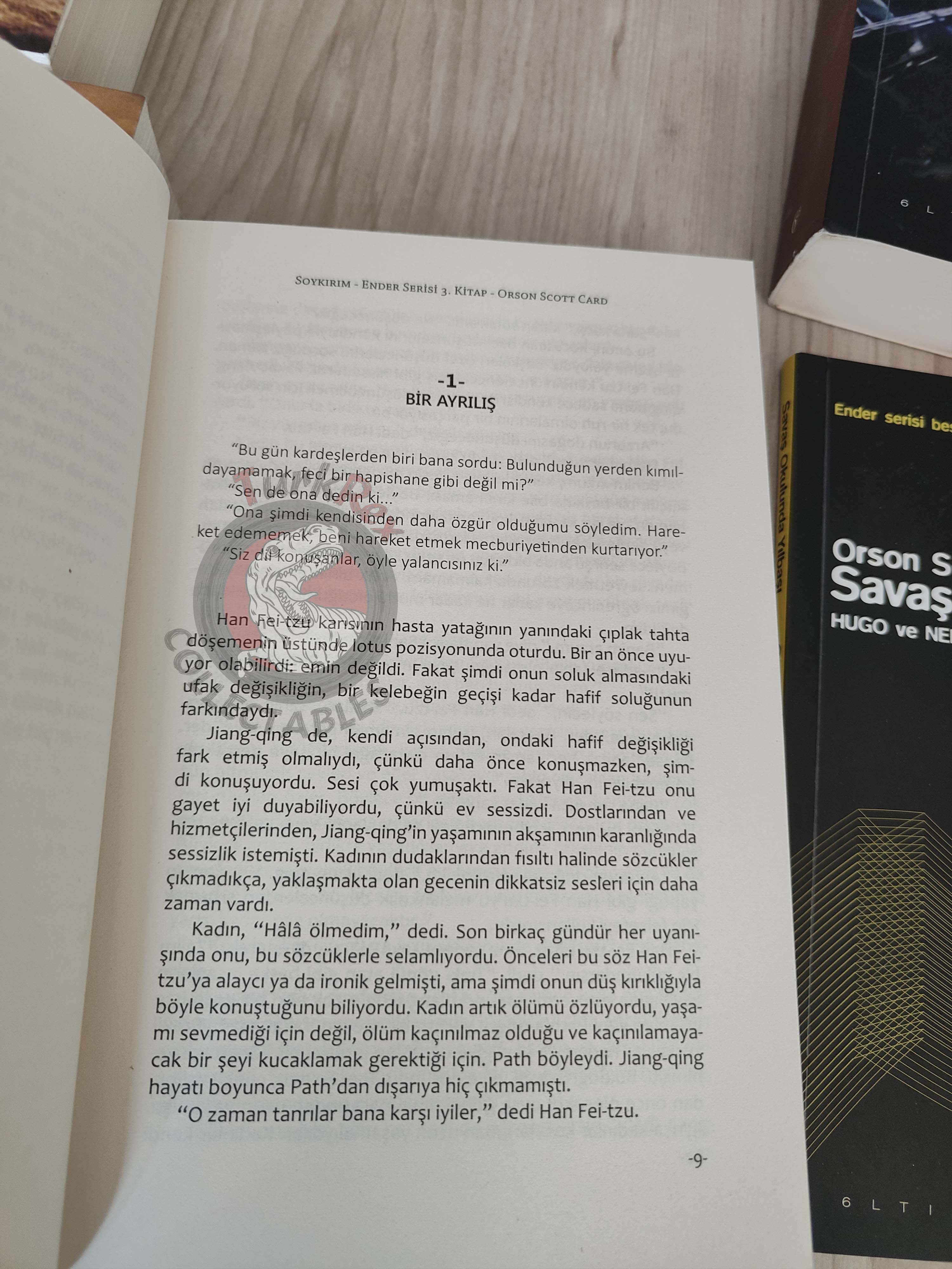 Orson Scott Card – Ender’s Game Turkish Book Turkey Complete Set