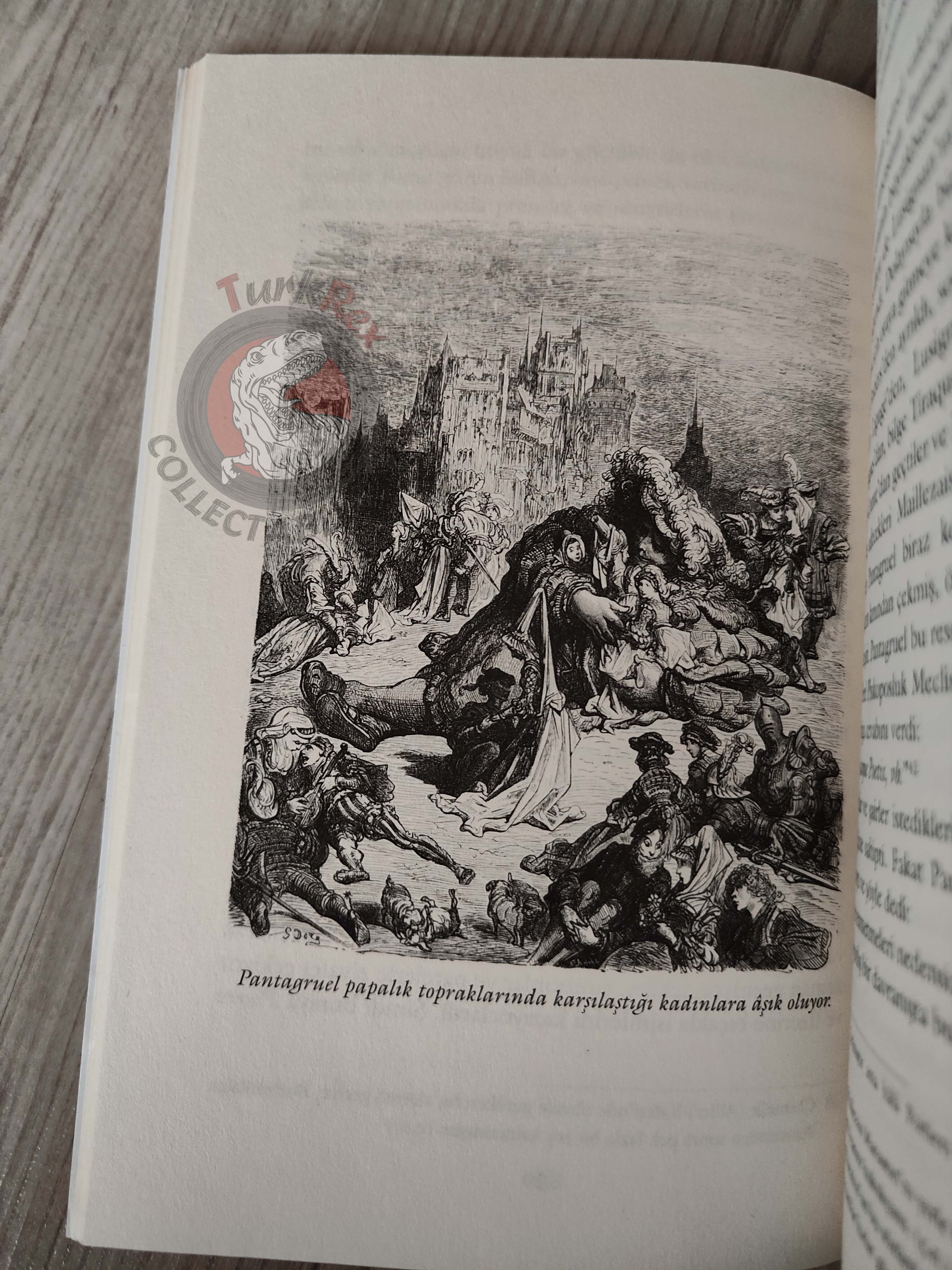 François Rabelais – Pantagruel 2012 Turkish Book Turkey Illustrated Gustave Dore